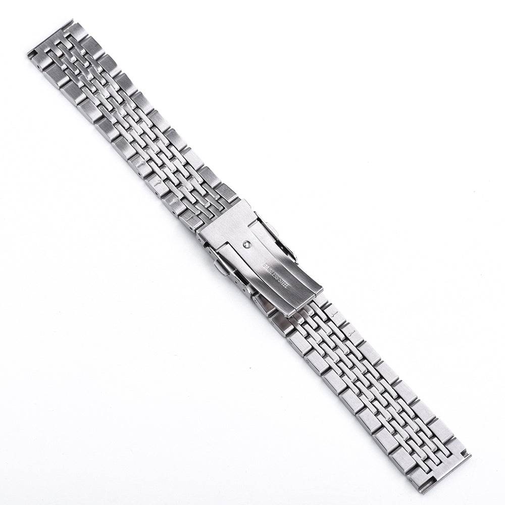[Fitbit Versa 3 & 4/Sense 1 & 2] Steel Bracelet - Beads of Rice