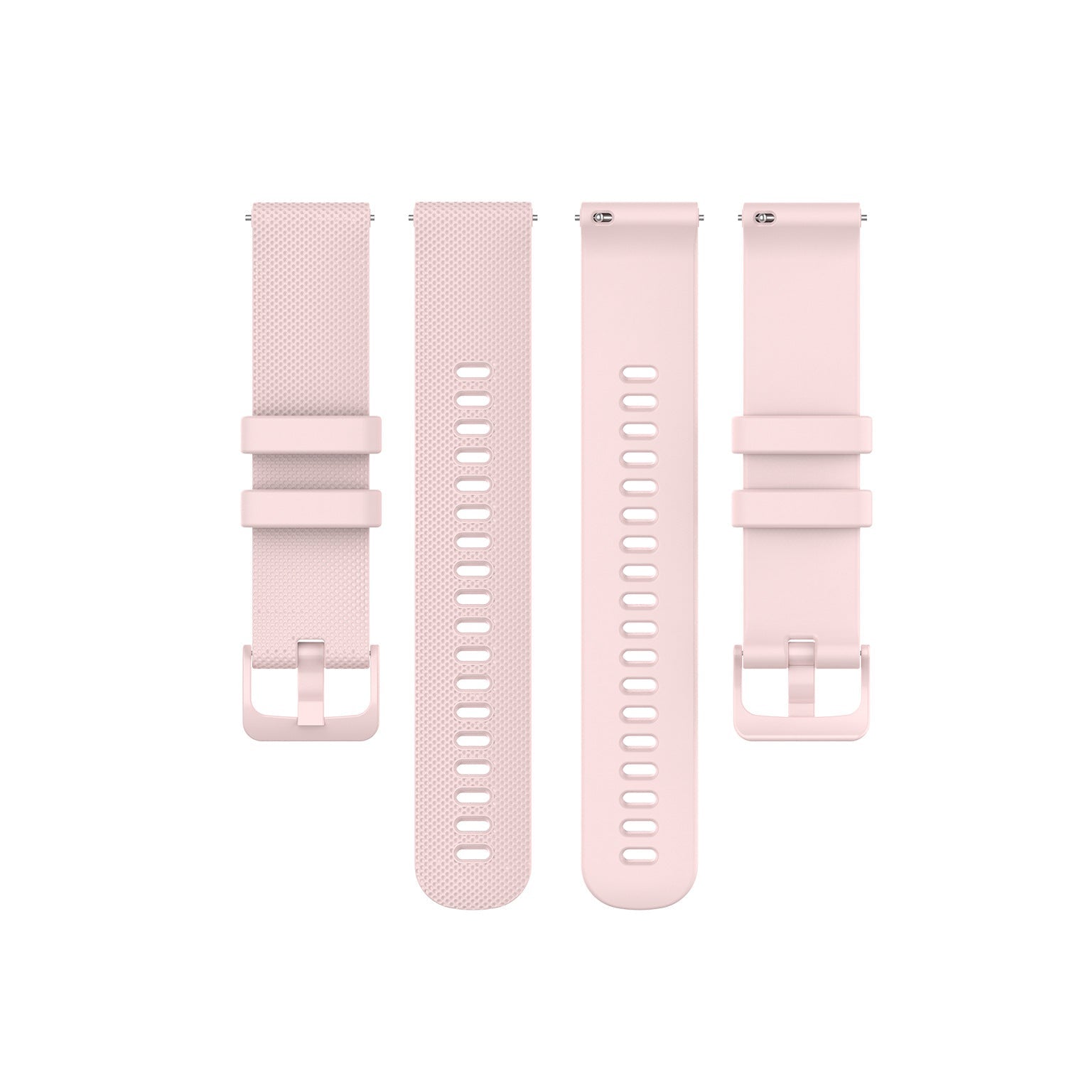 [Galaxy Watch 8/Ultra] Classic Silicone - Rose Gold Buckle