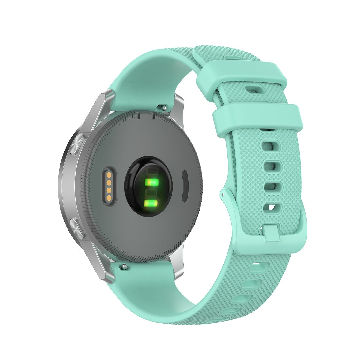 Classic Silicone Teal with matching buckle for Galaxy Fit3