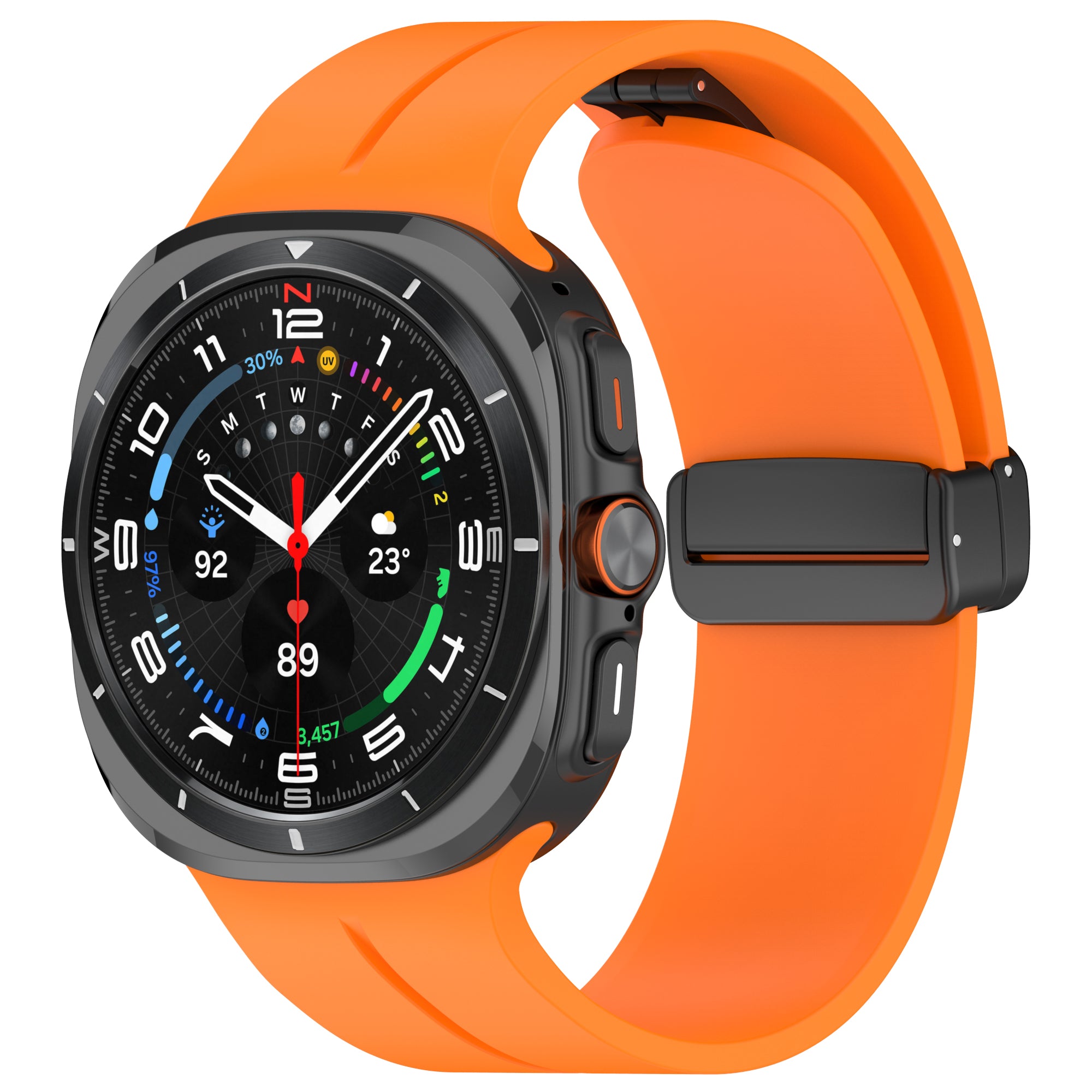 [Galaxy Watch Ultra] Magnetic Silicone with Deployant Clasp