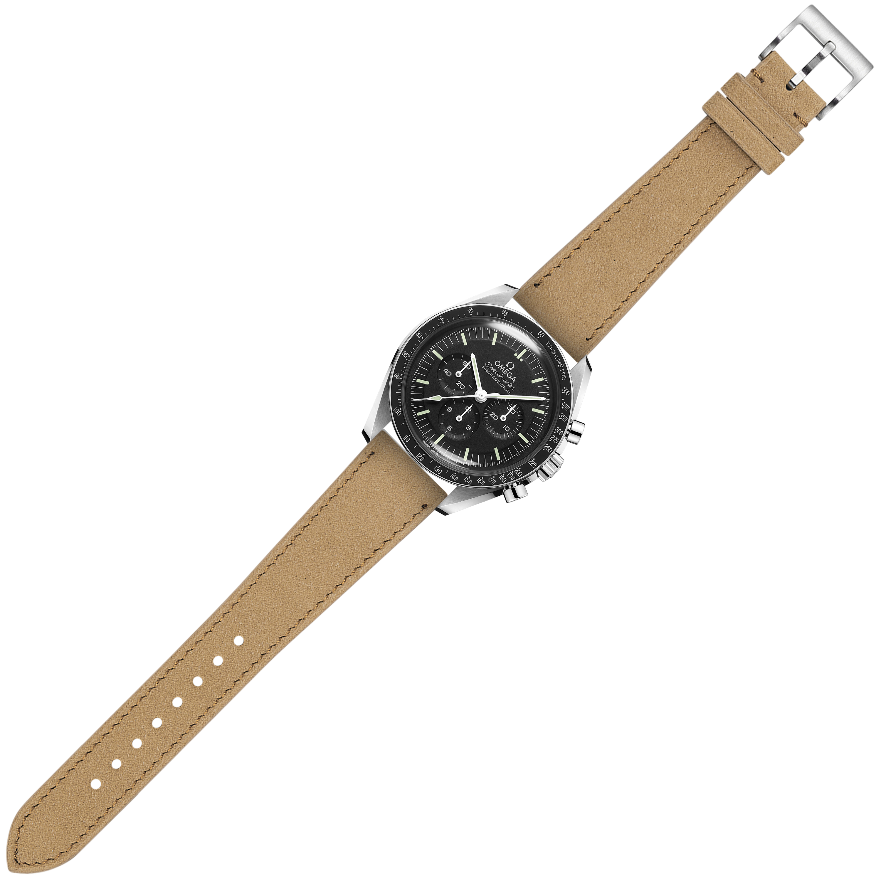 [Tissot Prx 40] Alcantara Leather - Brown