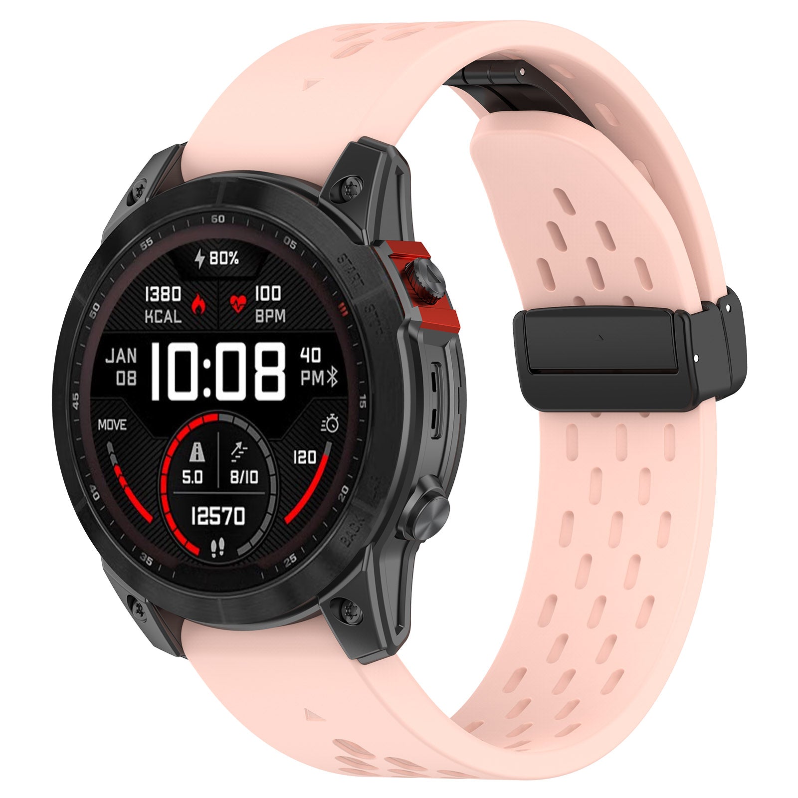 [QuickFit 26mm] Aero Silicone with Magnetic Clasp