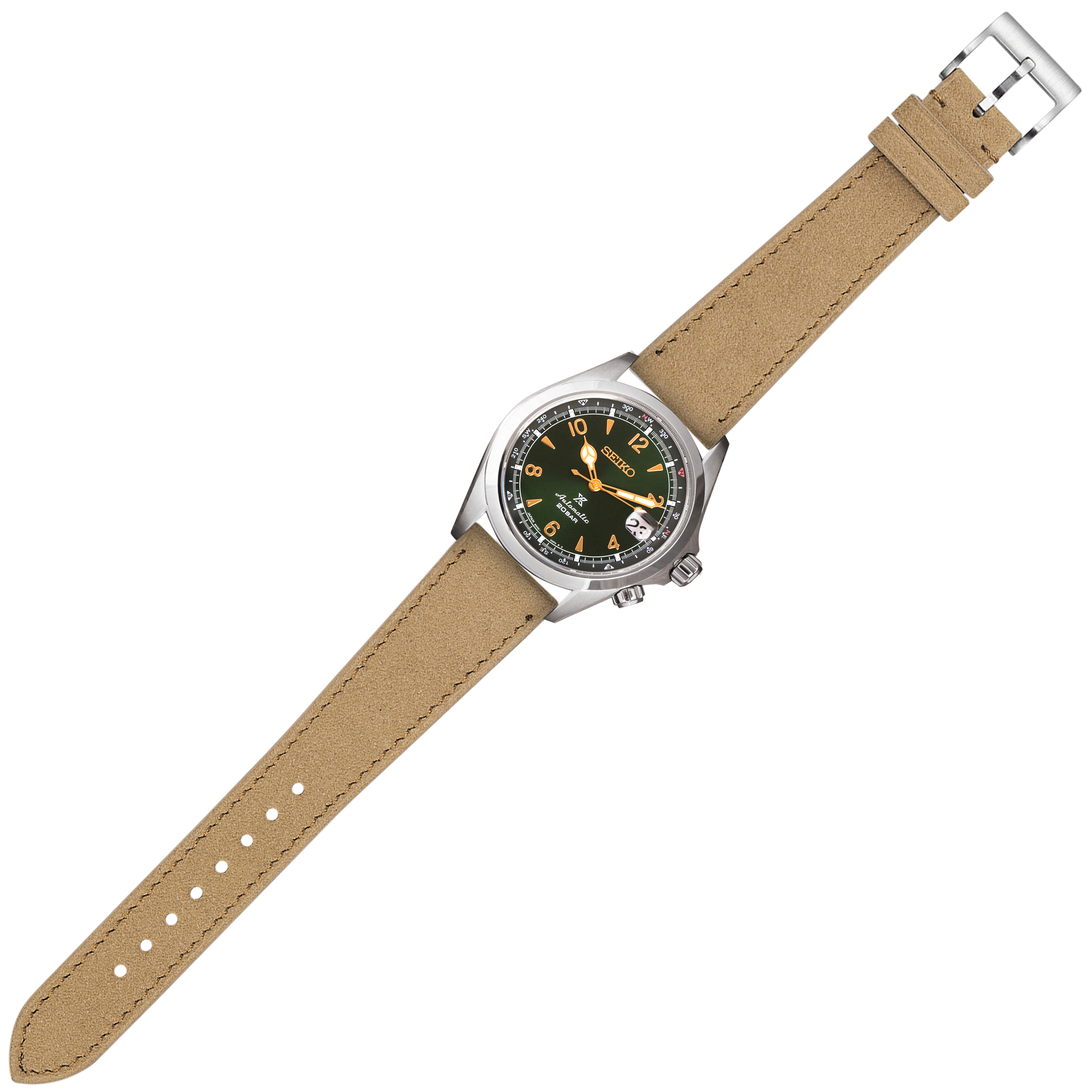 [Tissot Prx 40] Alcantara Leather - Brown