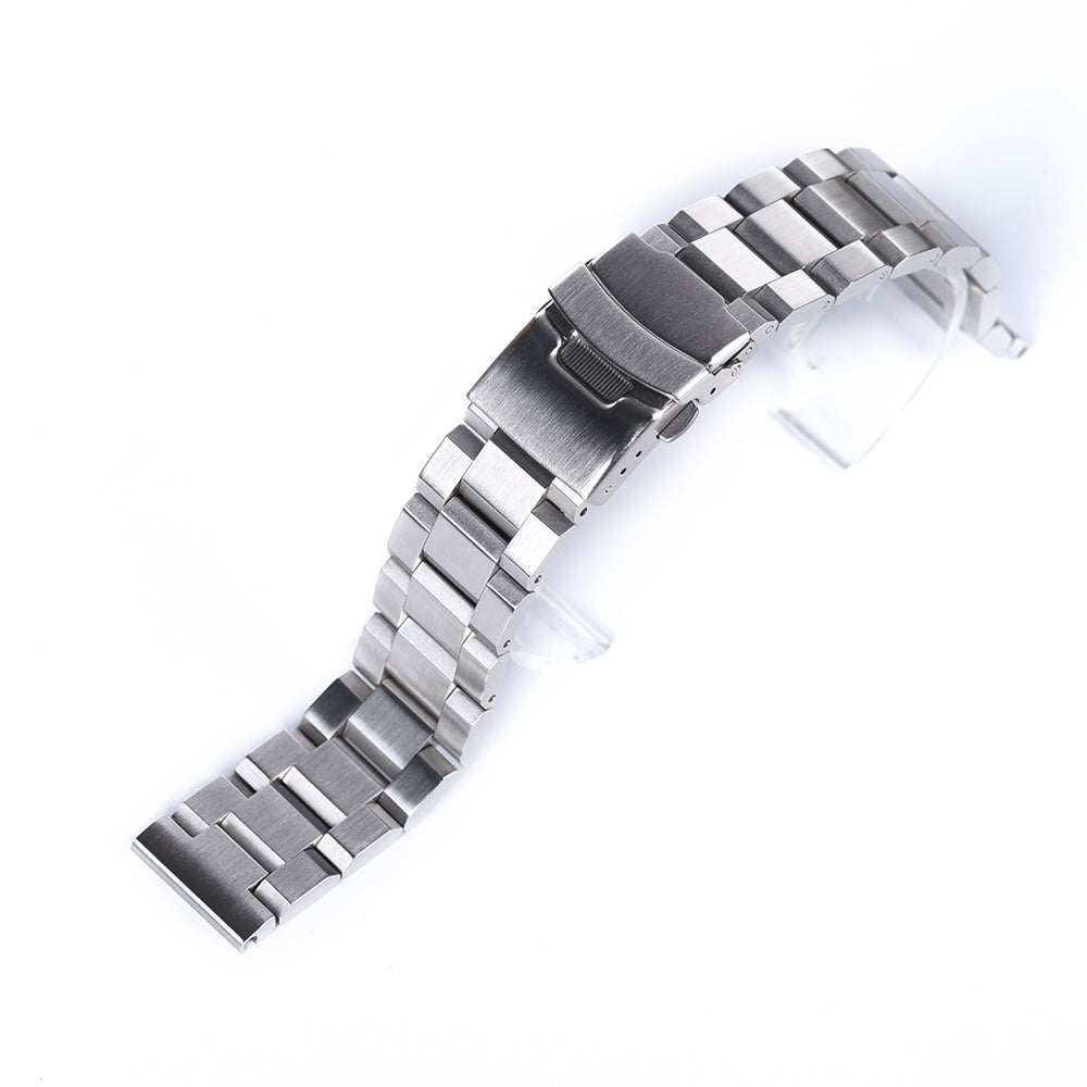 [Tissot Prx 40] Steel Bracelet - Hex Link with Safety Deployant Clasp