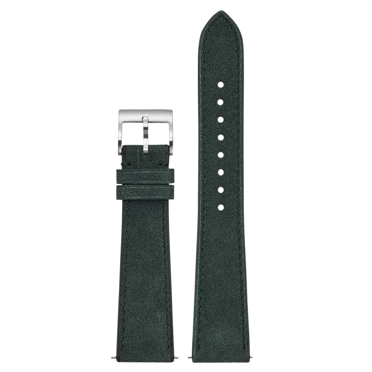 Alcantara Leather - Forest Green for Pixel Watch 1-5 41mm