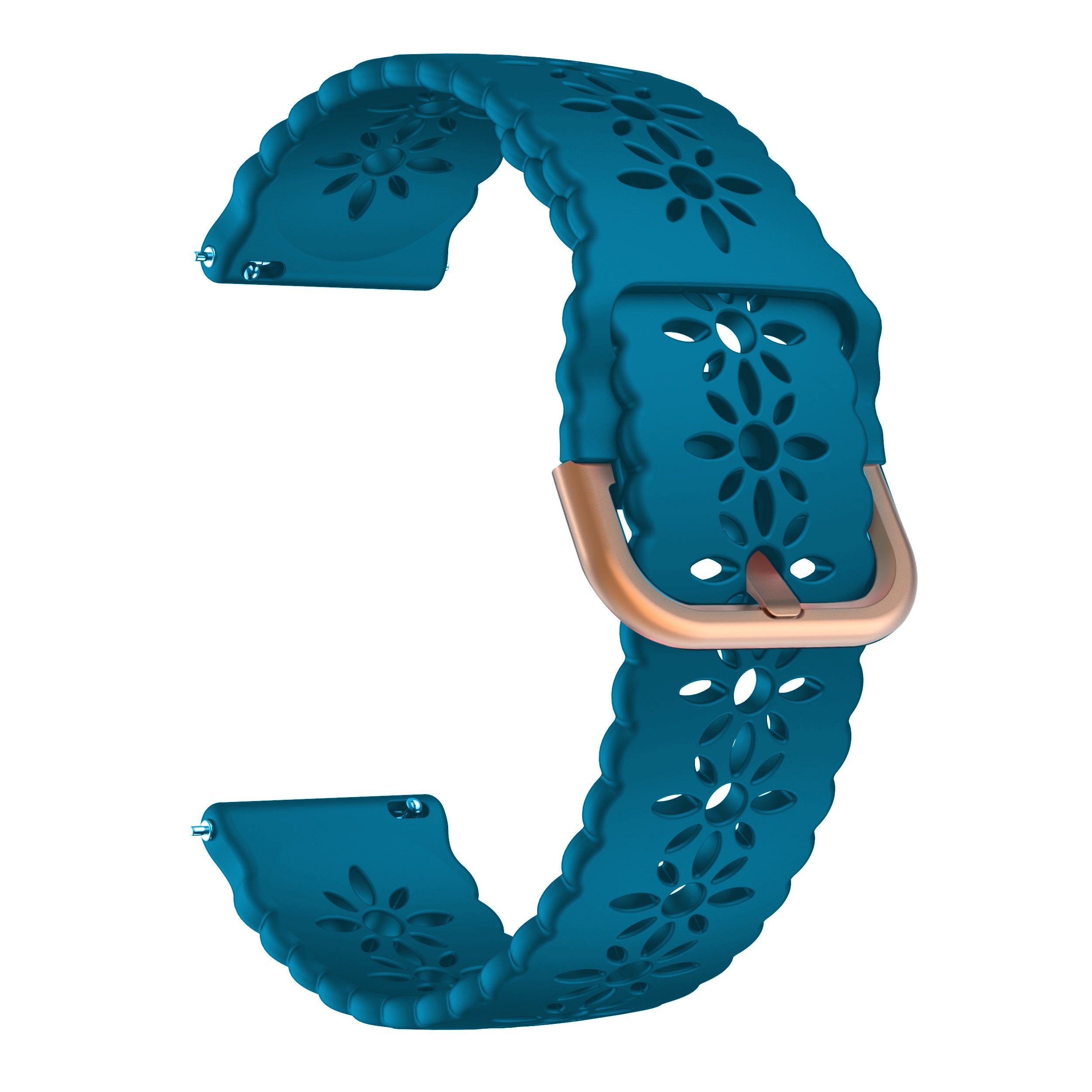 [QuickFit] Floral Silicone [Rose Gold Hardware]