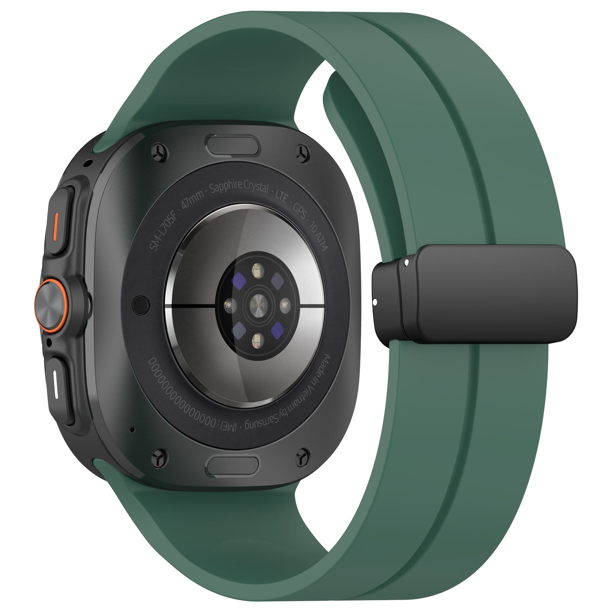 [Galaxy Watch Ultra] Magnetic Silicone with Deployant Clasp