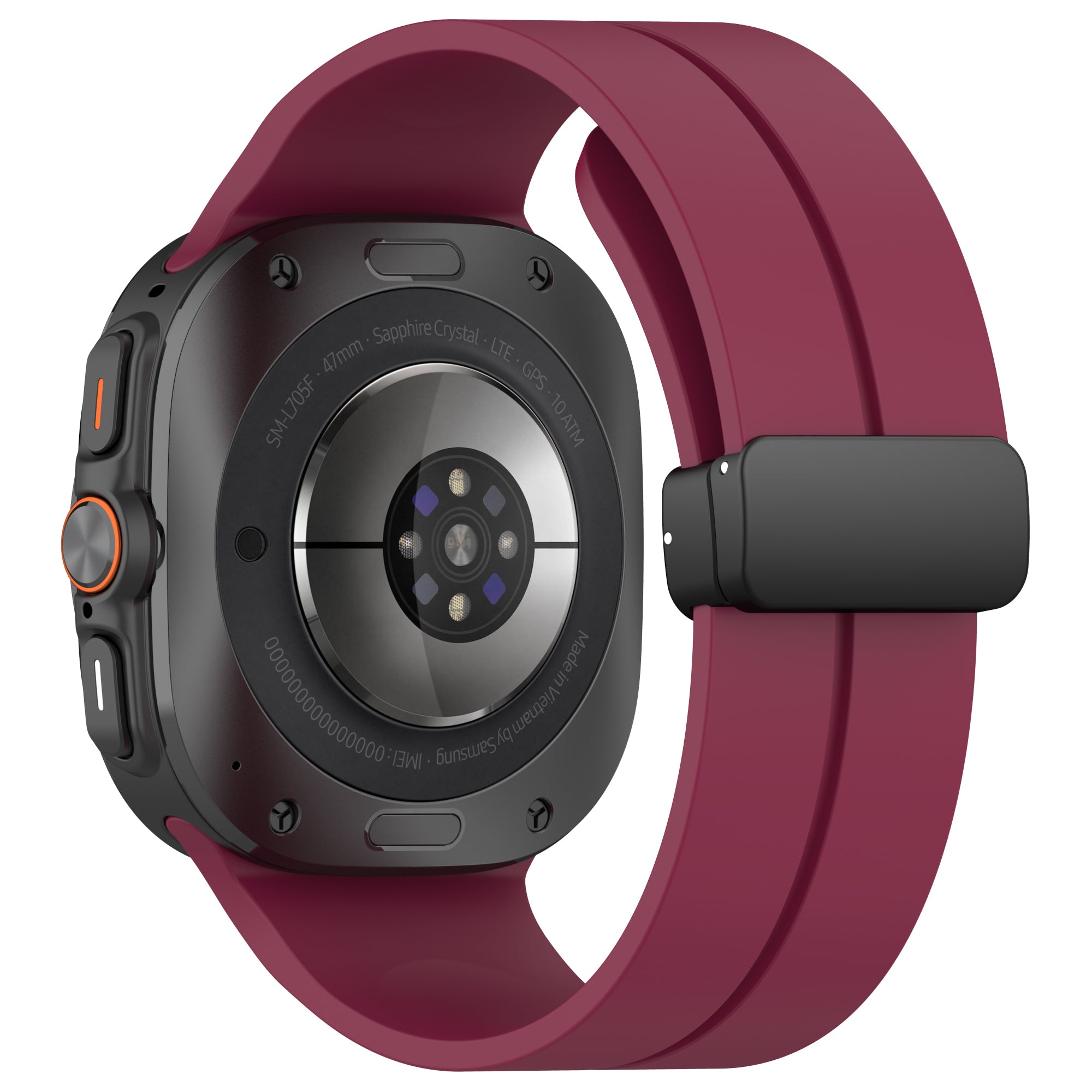 [Galaxy Watch Ultra] Magnetic Silicone with Deployant Clasp