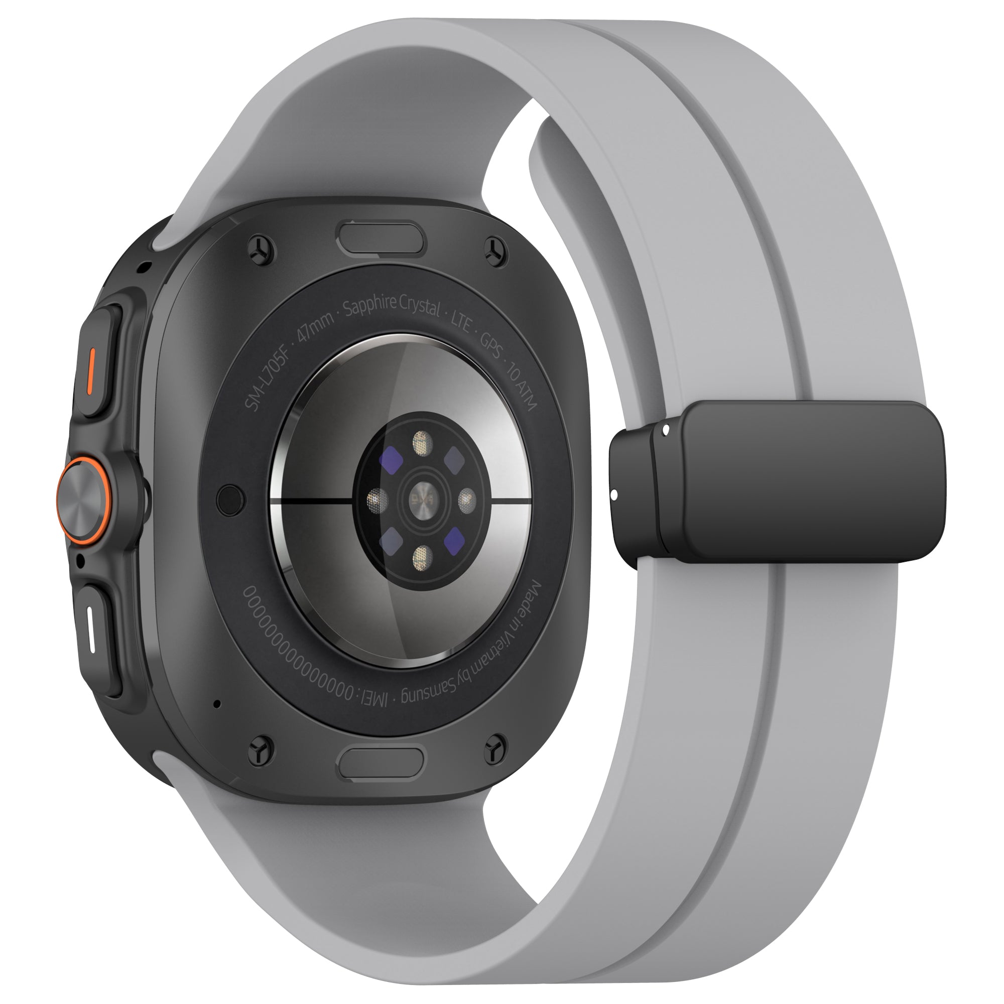 [Galaxy Watch Ultra] Magnetic Silicone with Deployant Clasp
