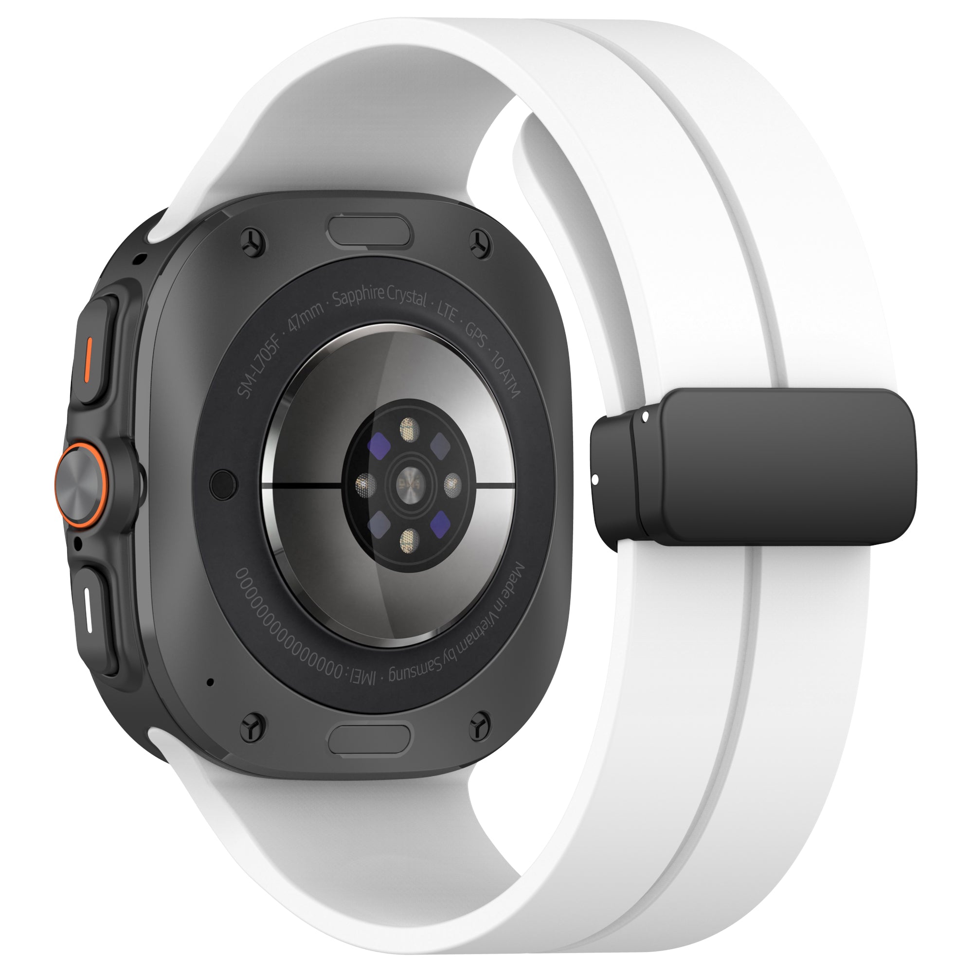 [Galaxy Watch Ultra] Magnetic Silicone with Deployant Clasp