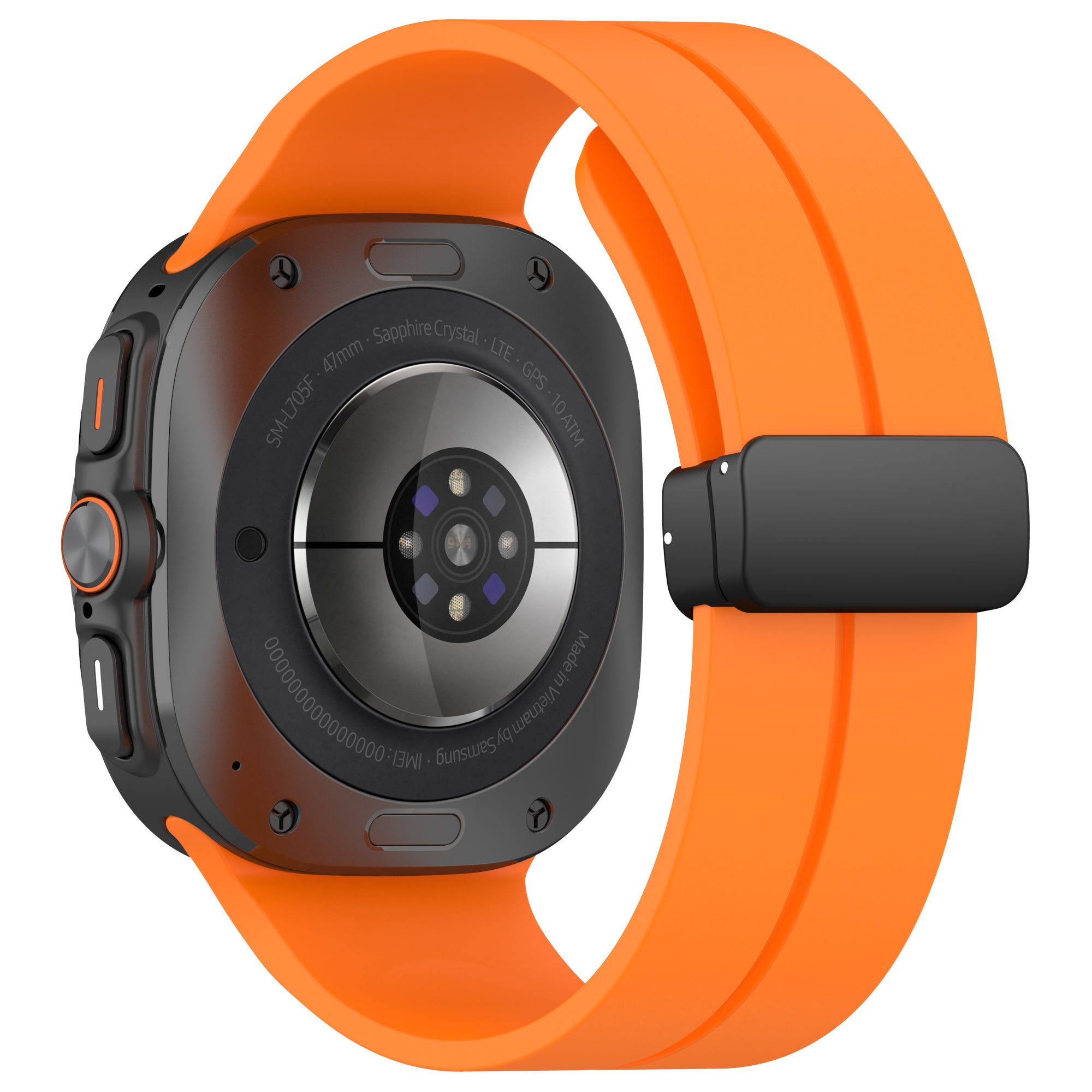 [Galaxy Watch Ultra] Magnetic Silicone with Deployant Clasp