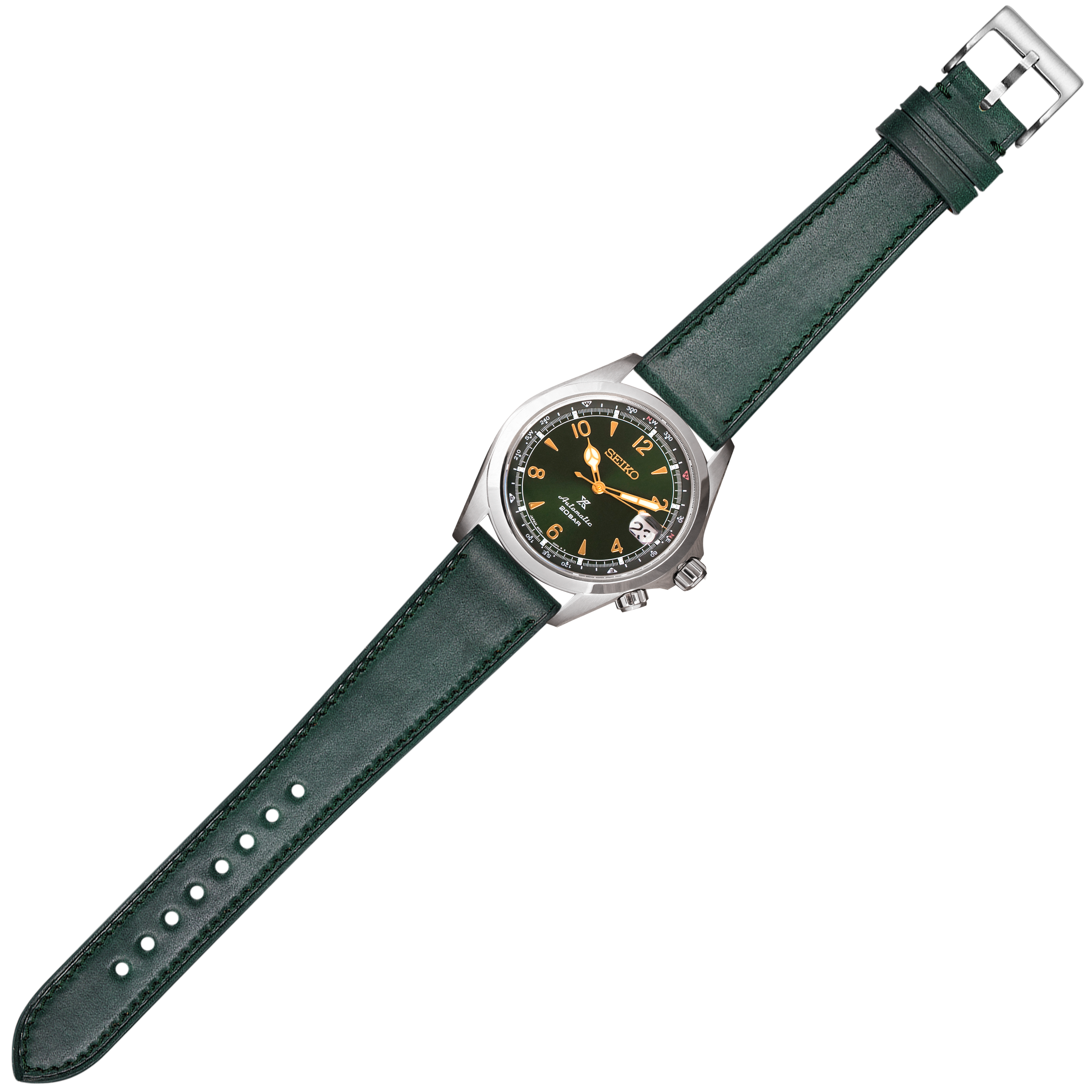 [Tissot Prx 40] Horween Shell Cordovan  - Green