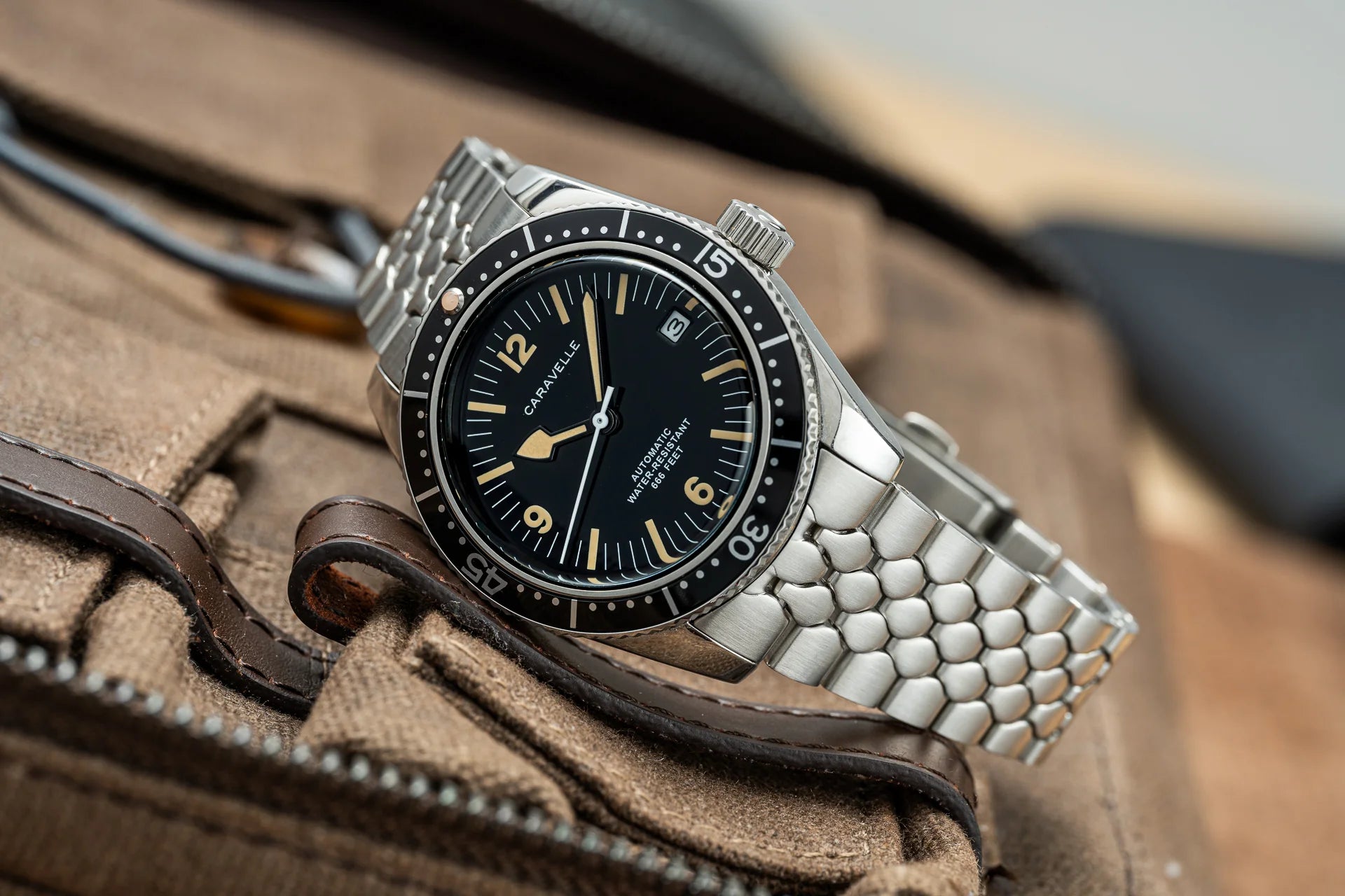 [Uncle] Snakeskin Bracelet (Caravelle Sea Hunter)