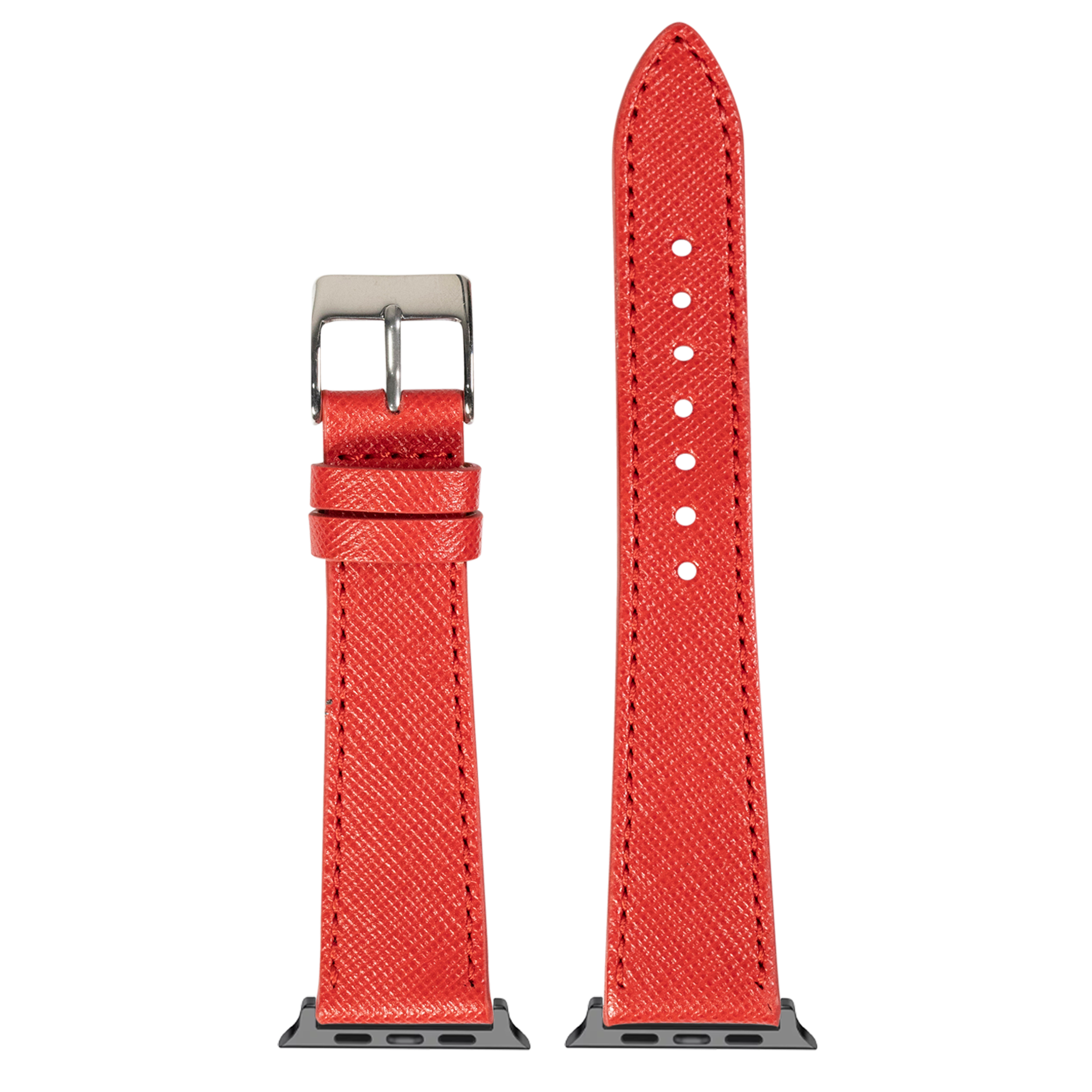 [Apple Watch] Saffiano Leather - Red