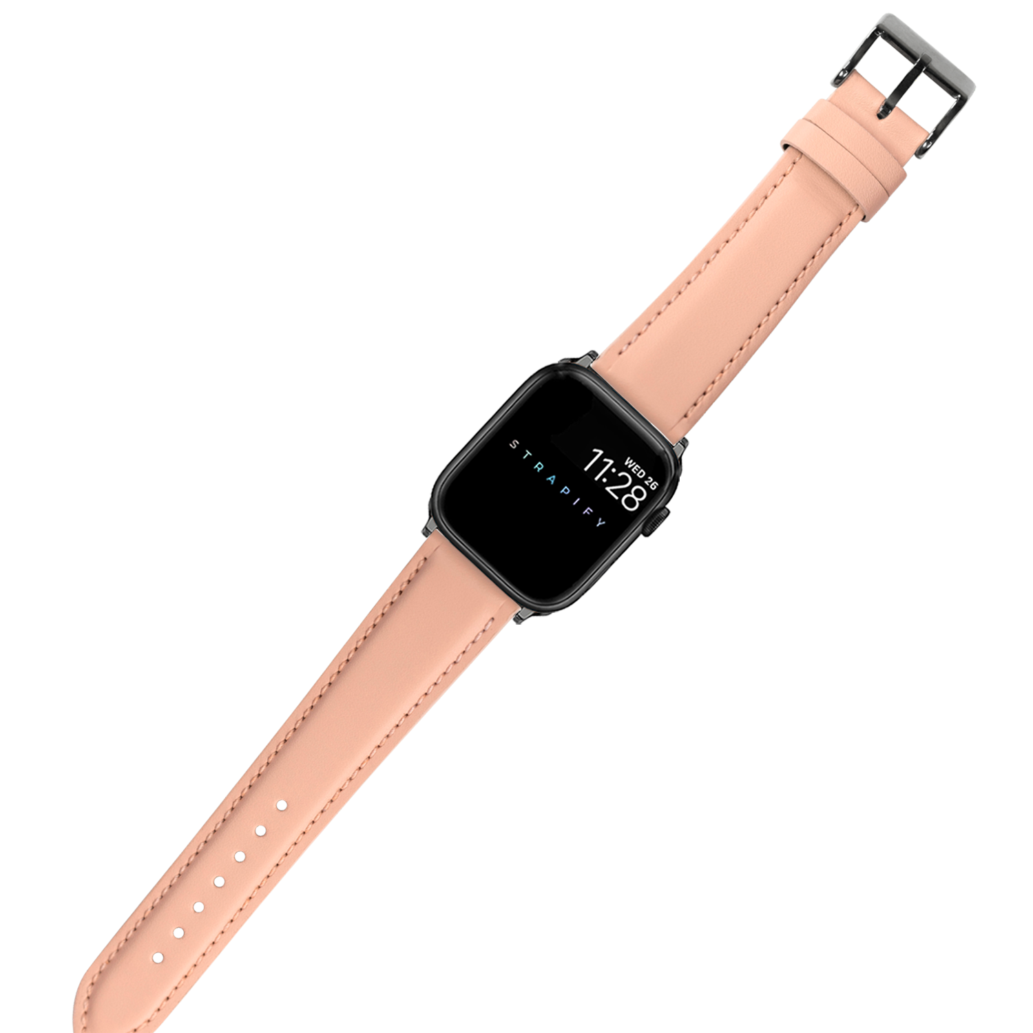[Apple Watch] Padded Leather - Pink