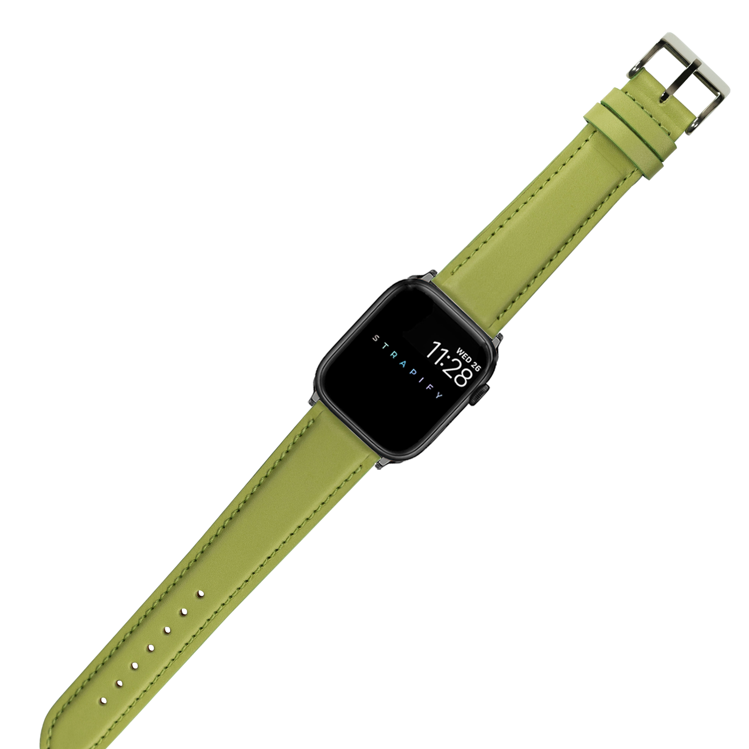 [Apple Watch] Padded Leather - Pistachio Green