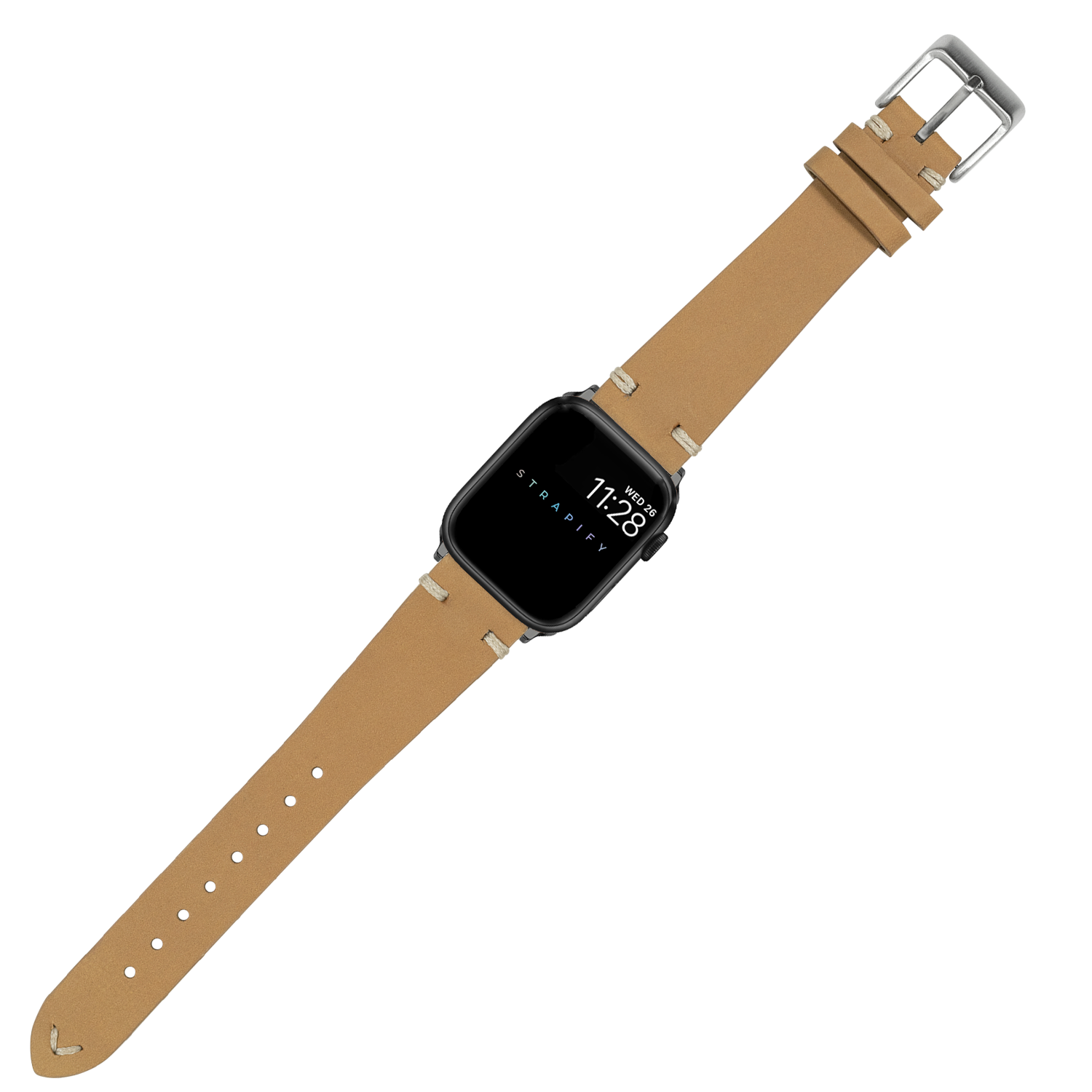 [Apple Watch] Vintage Knotted - Nubuck Leather - Brown