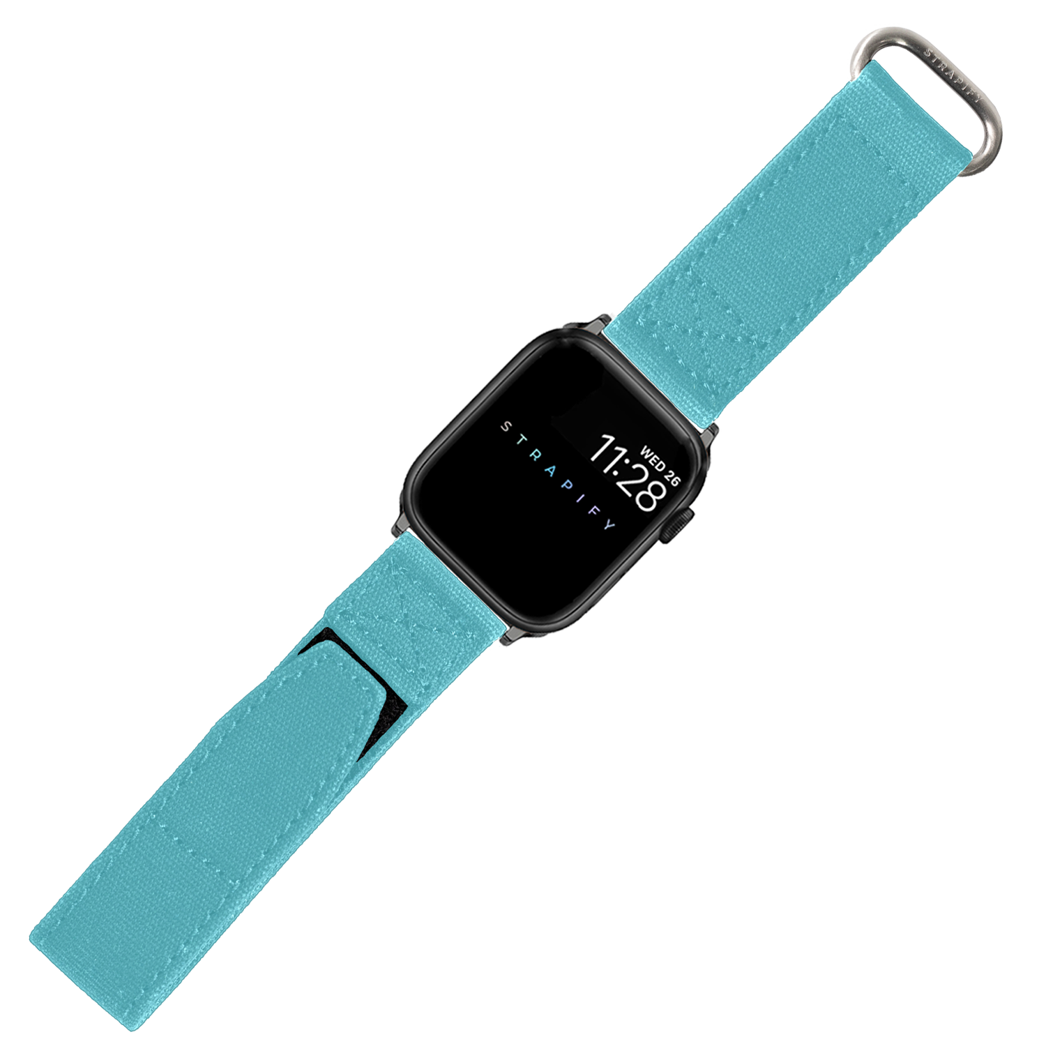[Apple Watch] Military Velcro - Sky Blue
