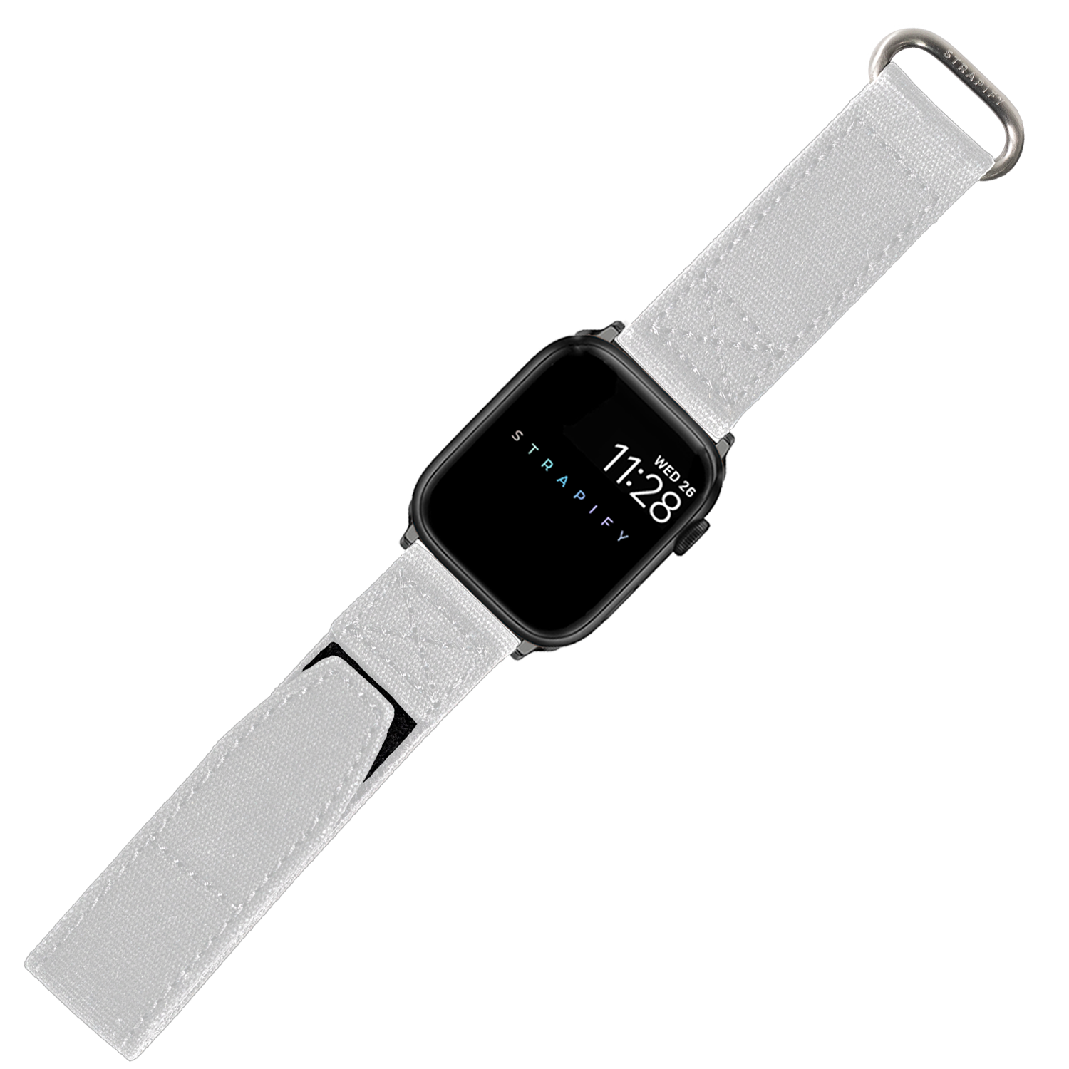 [Apple Watch] Military Velcro - White