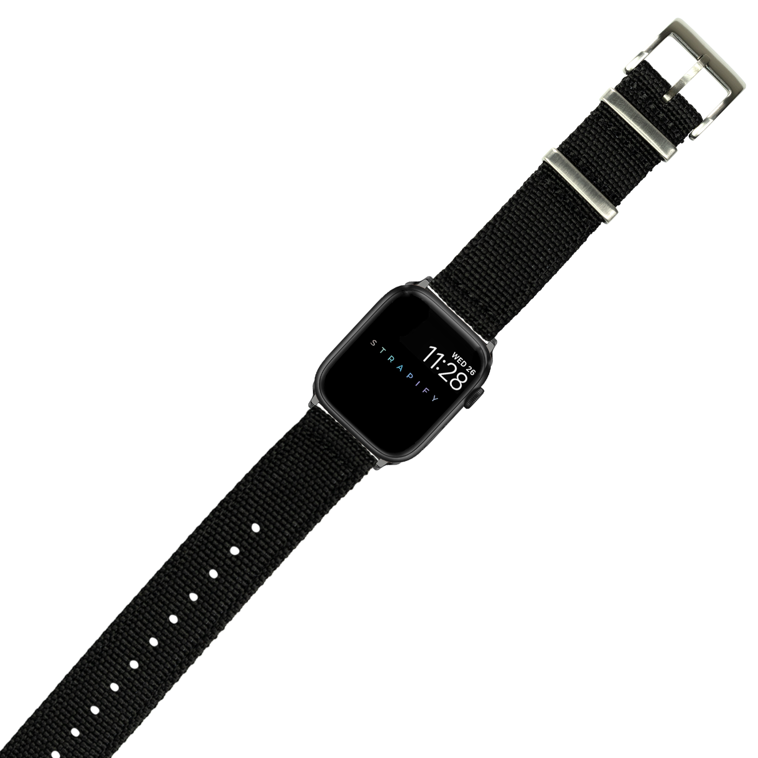[Apple Watch] Alpha Militex - Black