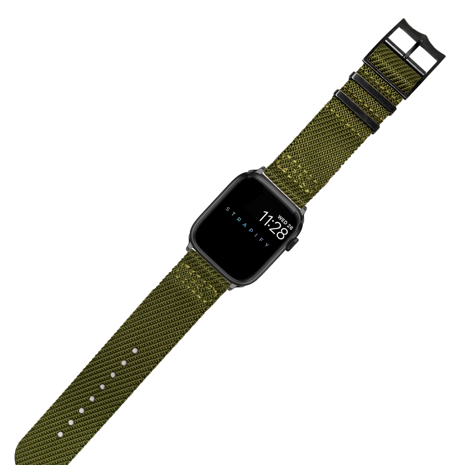 [Apple Watch] Cross Militex - Army Green [Black Hardware]