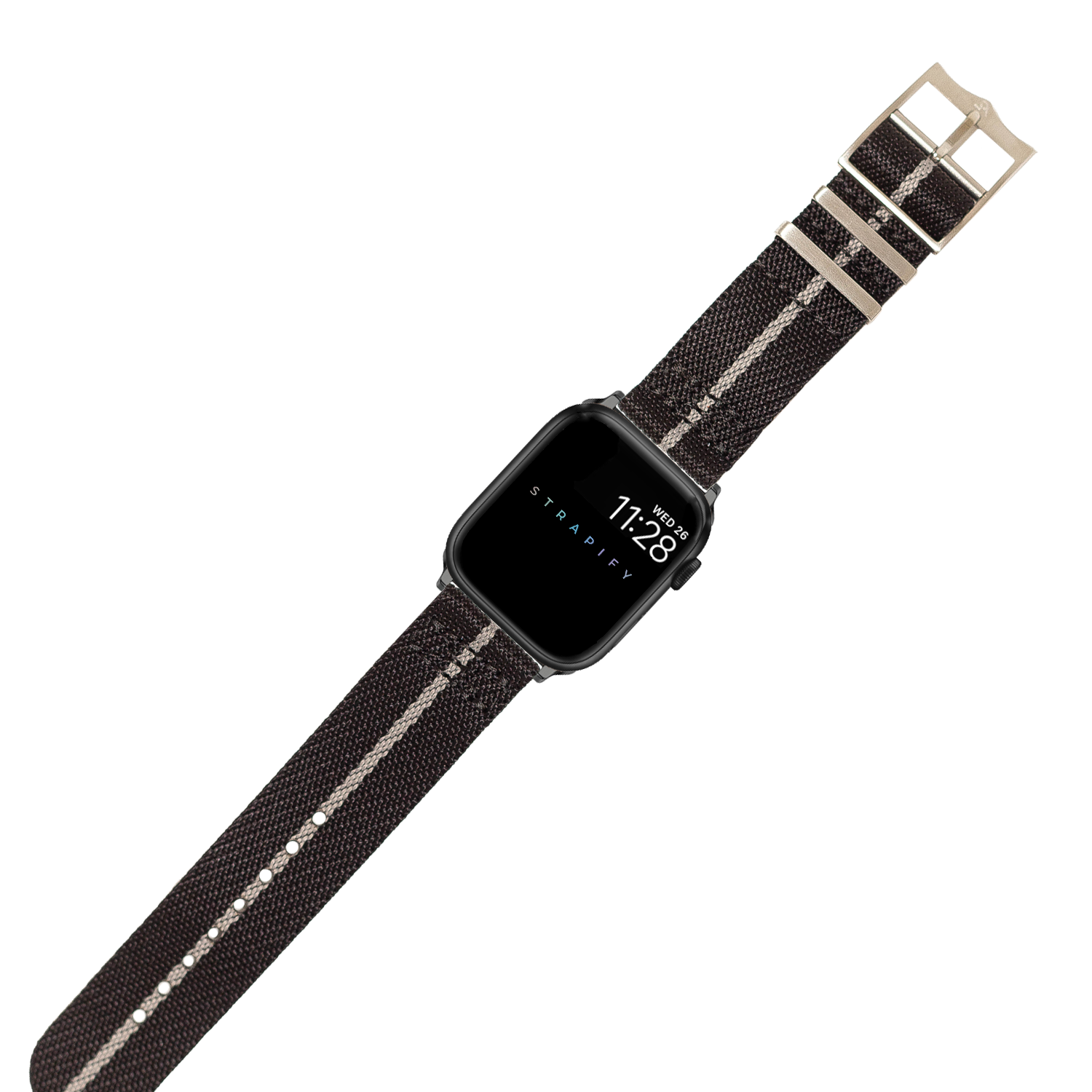 [Apple Watch] Cross Militex - Black / Grey