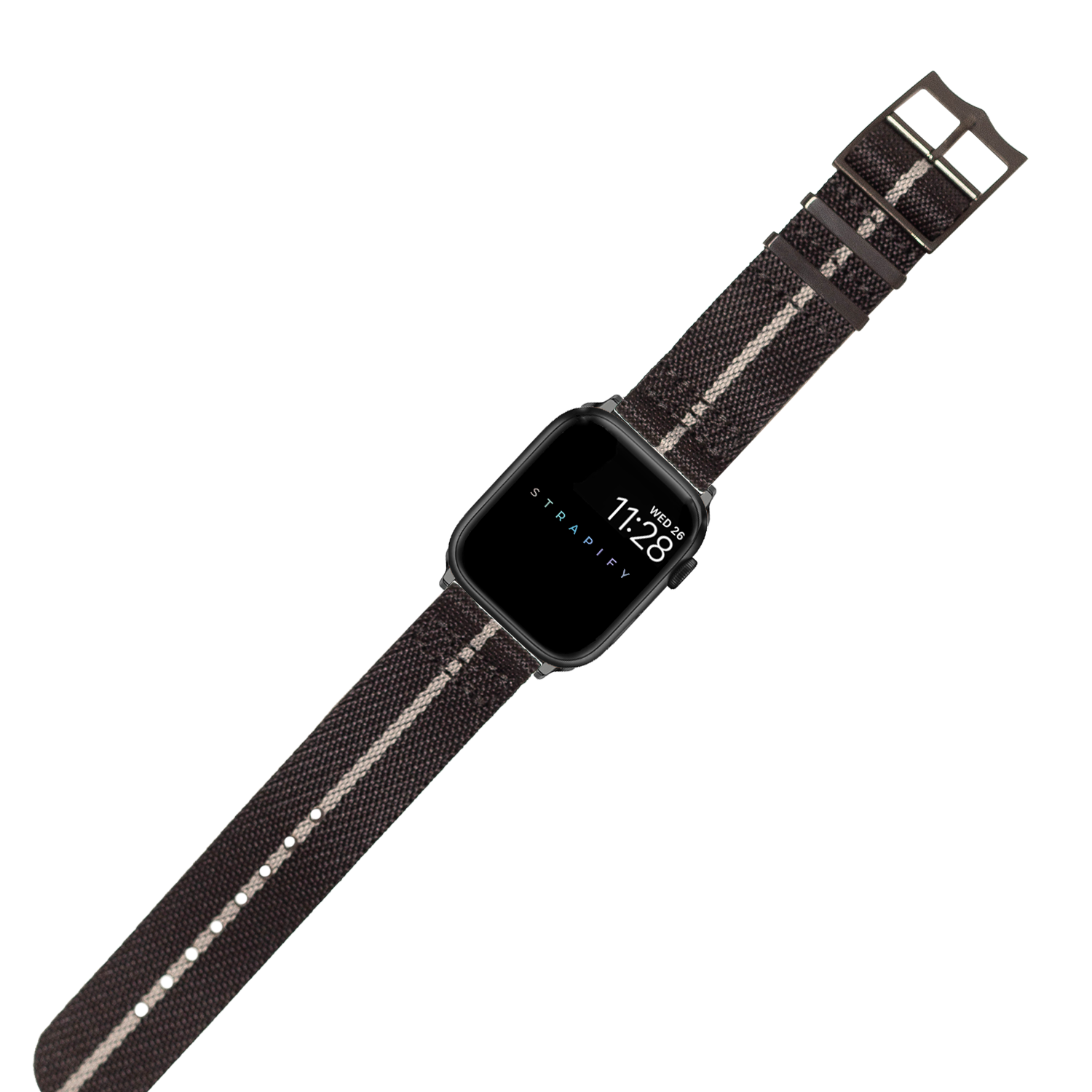 [Apple Watch] Cross Militex - Stealth Black / Grey [Black Hardware]