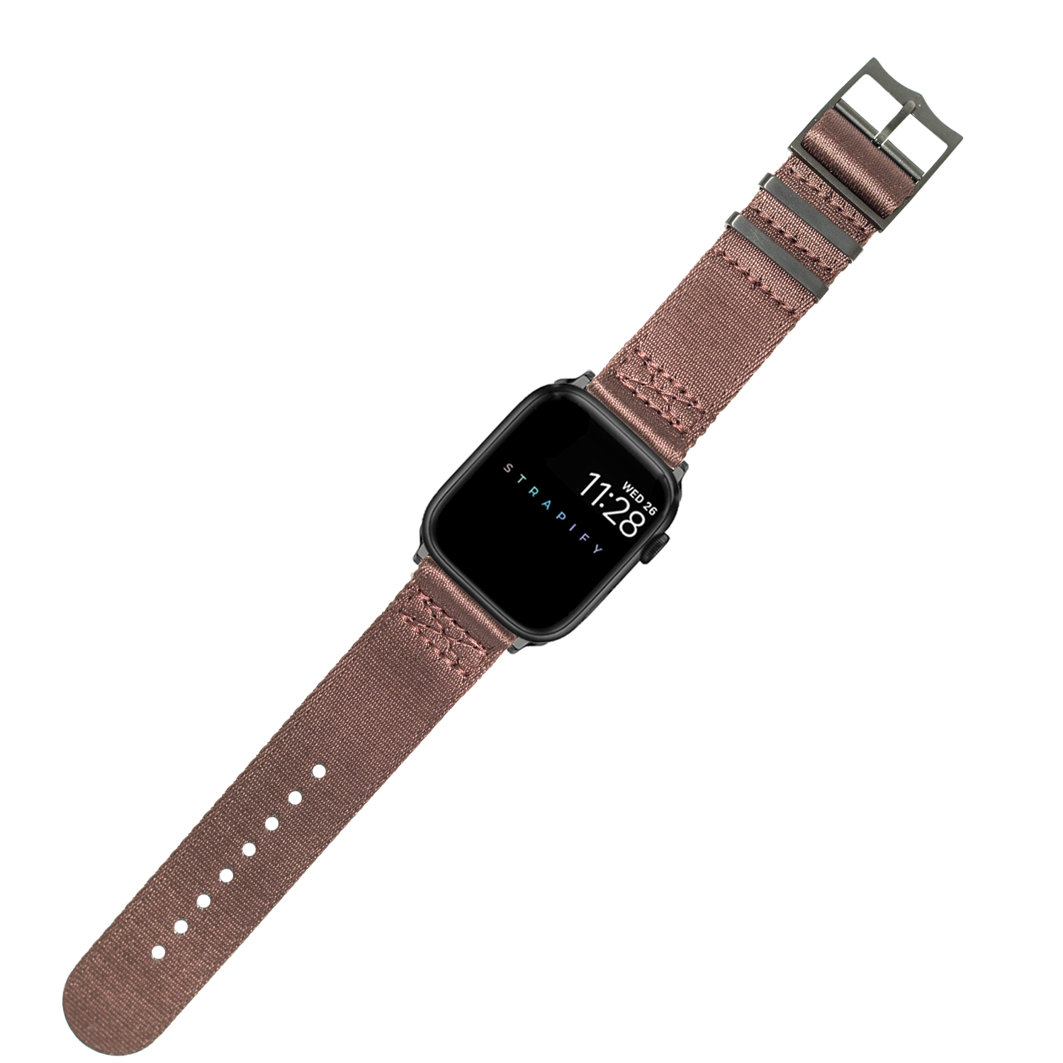[Apple Watch] Ultra Militex - Stealth Brown [Black Hardware]