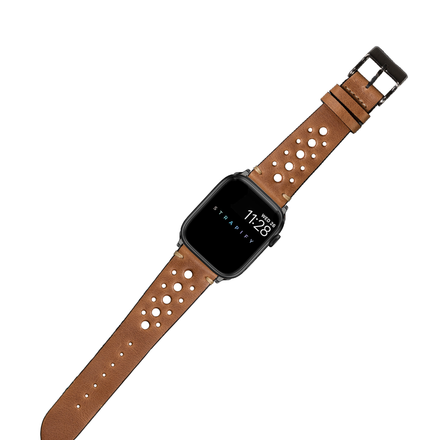 [Apple Watch] Vintage Rally Leather - Brown