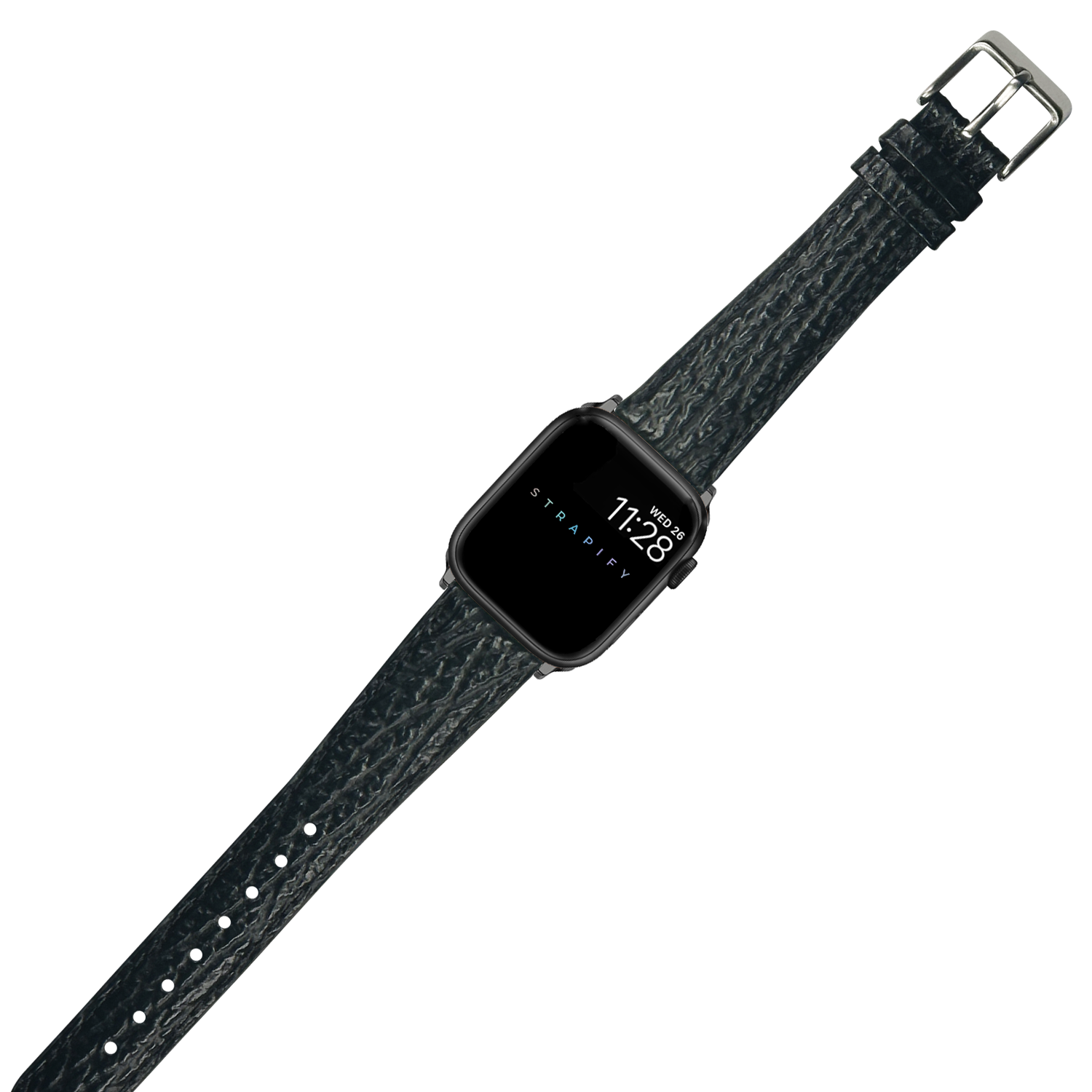 [Fitbit Charge 3 / 4] Faux Sharkskin - Black