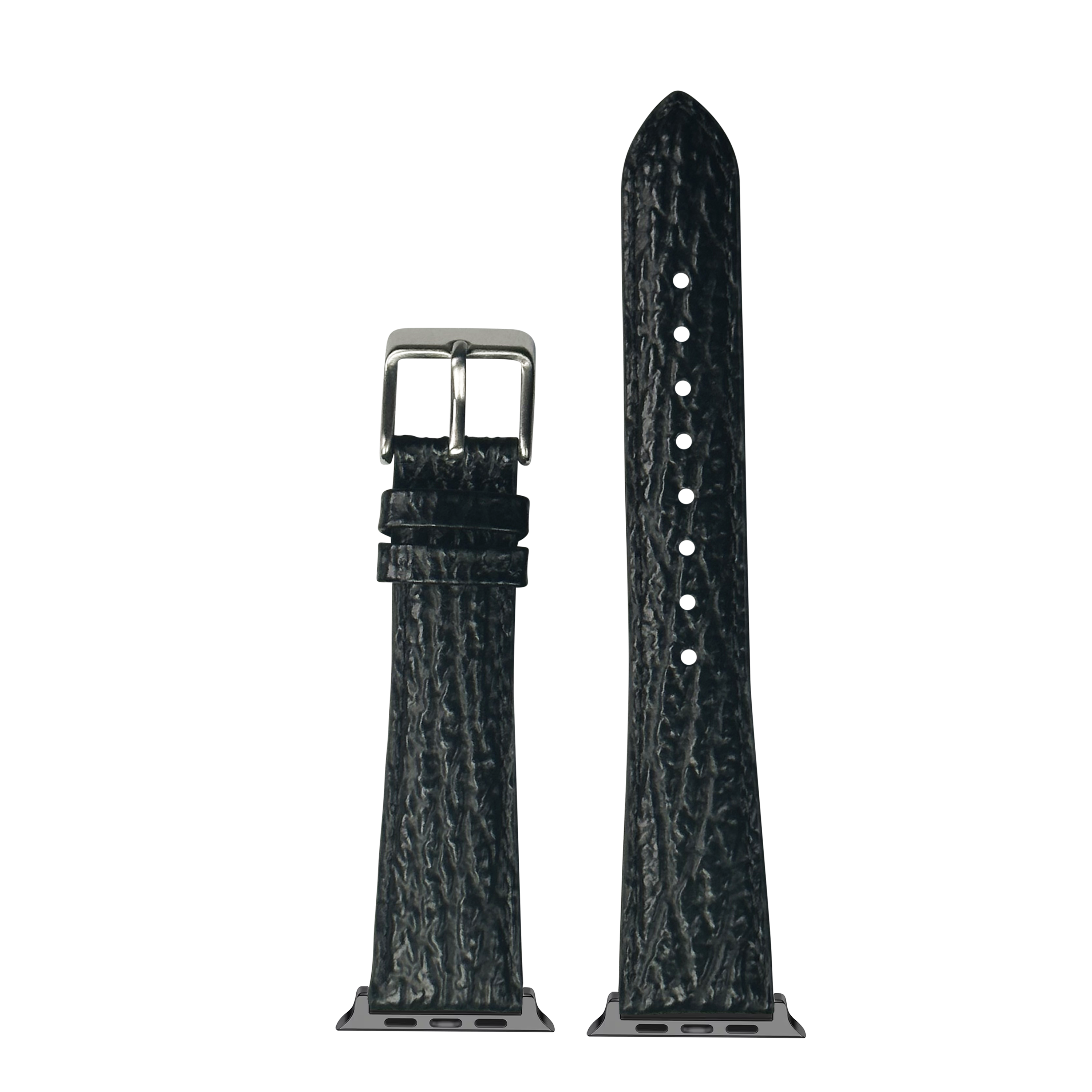 [Fitbit Charge 3 / 4] Faux Sharkskin - Black