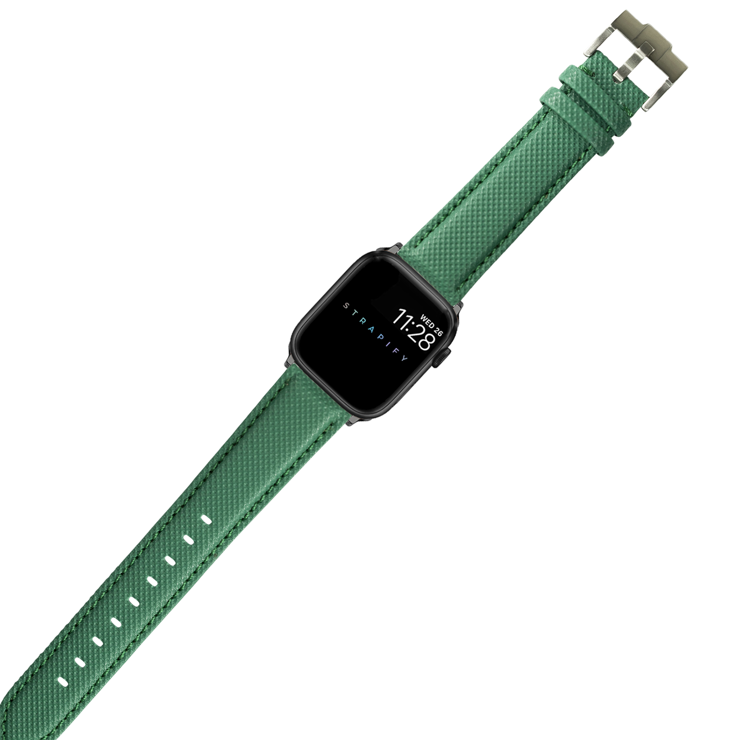 [Apple Watch] Sailcloth - Emerald Green