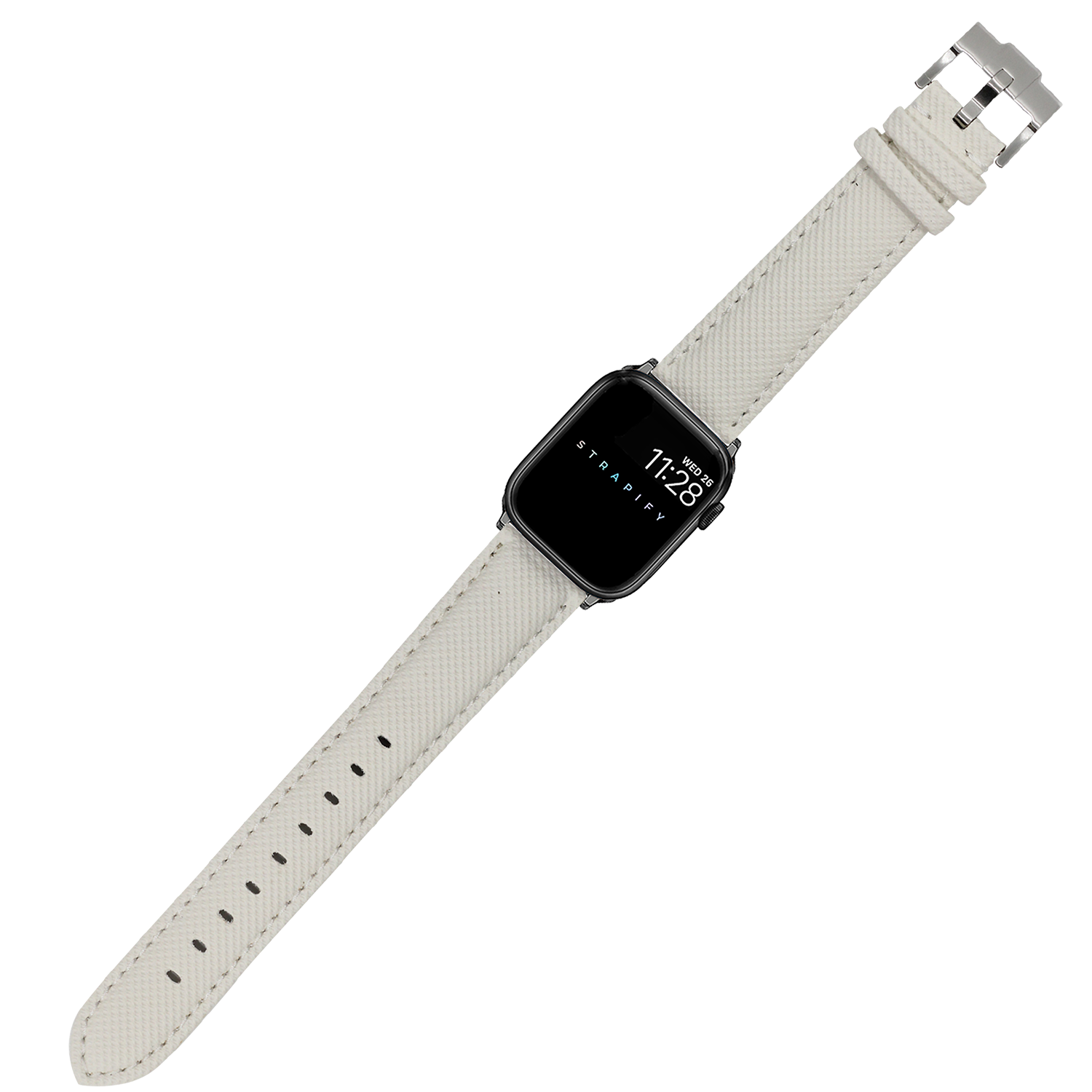 [Apple Watch] Sailcloth - White
