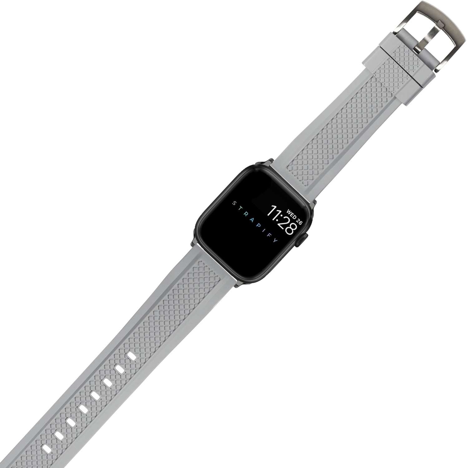 [Apple Watch] GridLock FKM Rubber - Grey