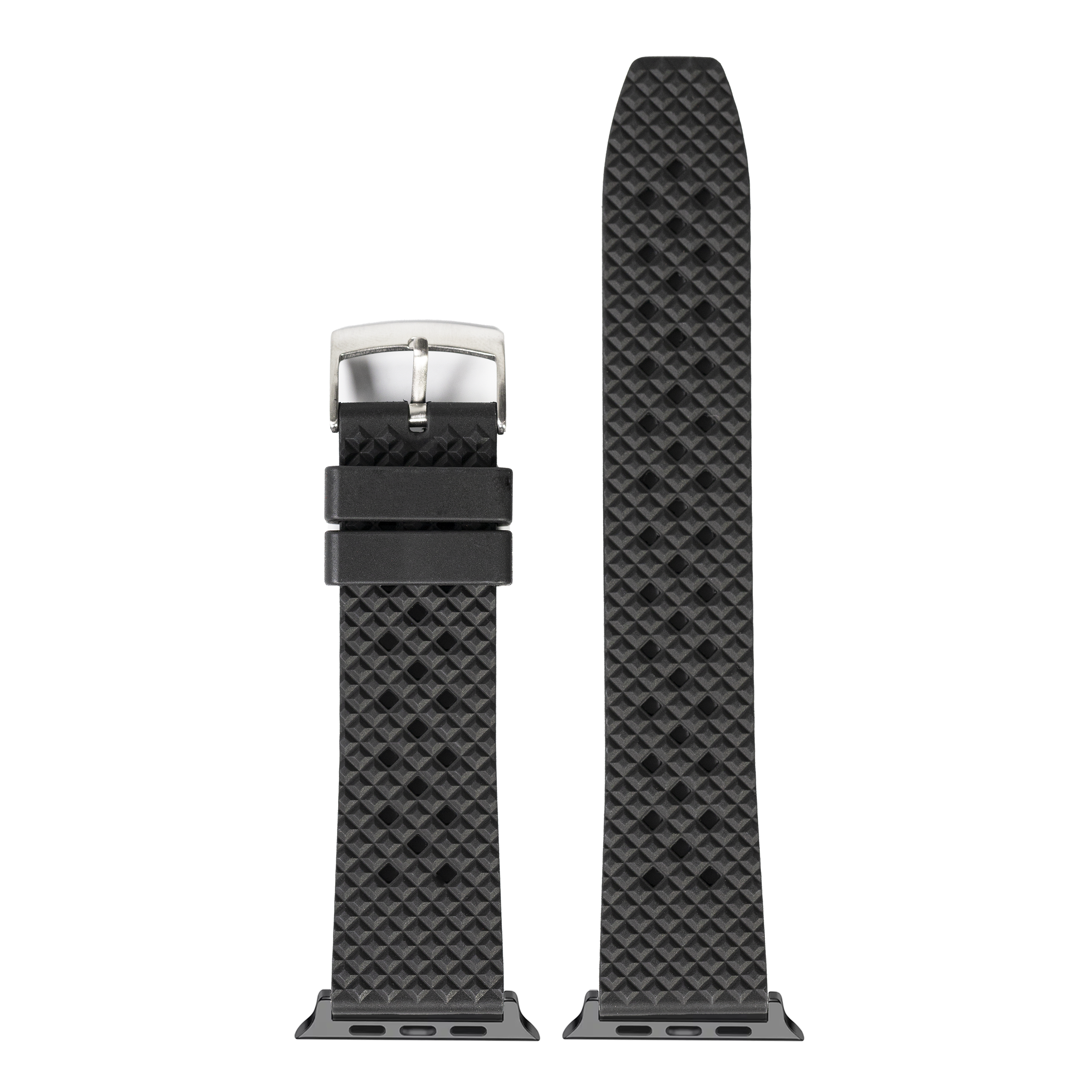 [Apple Watch] King Honeycomb FKM Rubber - Black