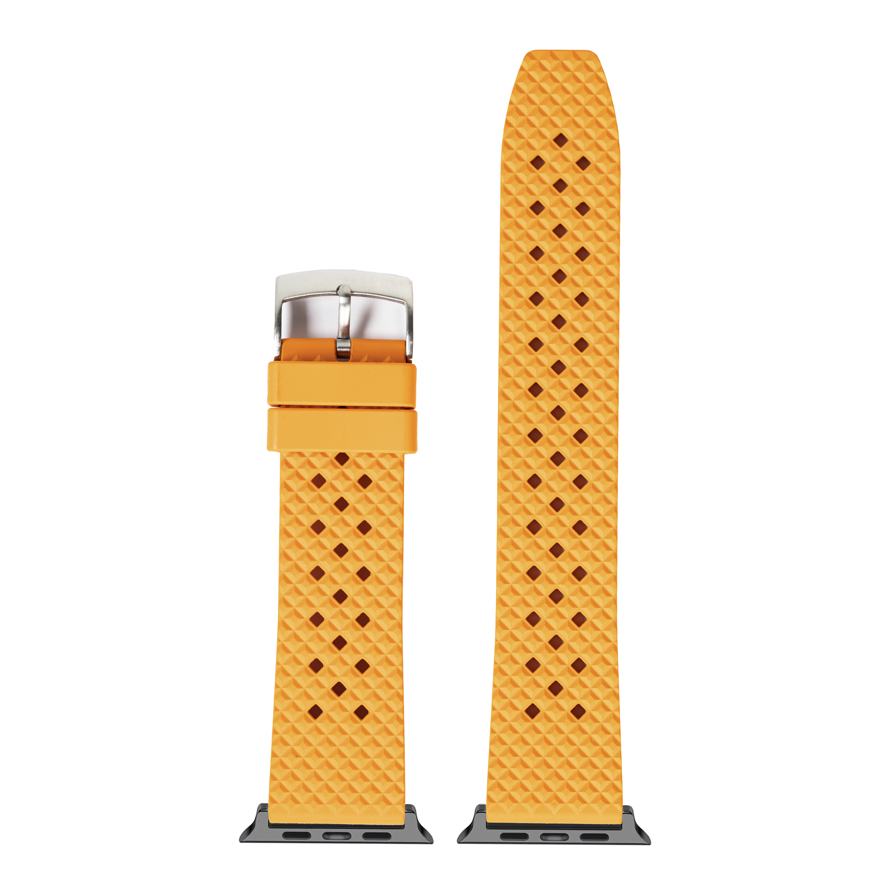 [Fitbit Charge 3 / 4] King Honeycomb FKM Rubber - Orange
