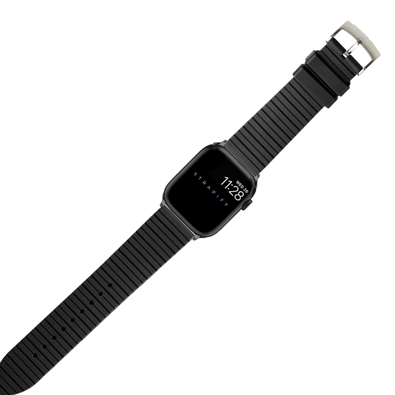 [Apple Watch] King Panelarc FKM Rubber - Black