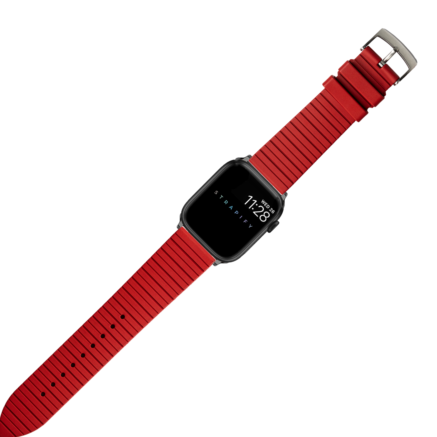[Apple Watch] King Panelarc FKM Rubber - Red
