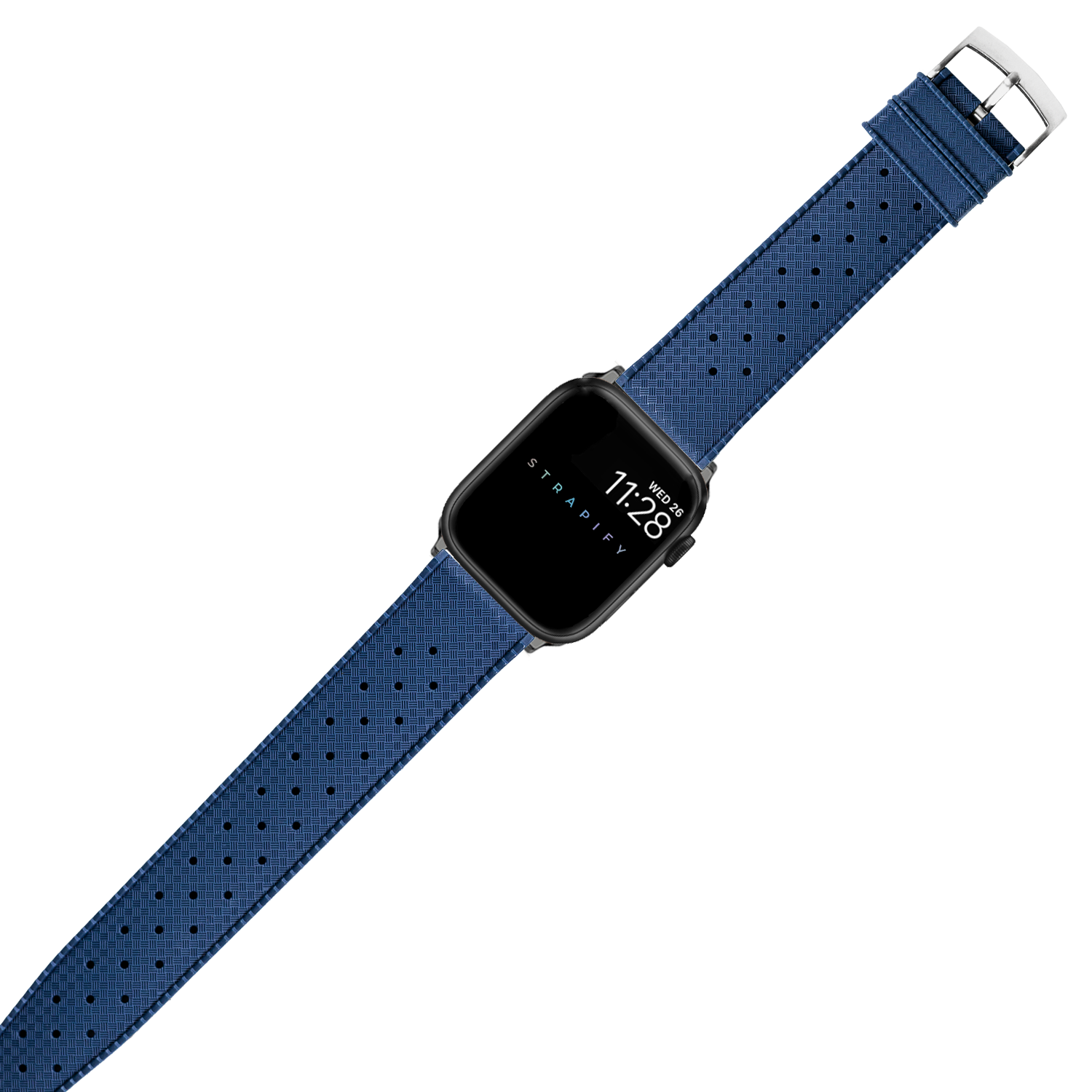 [Apple Watch] King Tropic FKM Rubber - Navy Blue