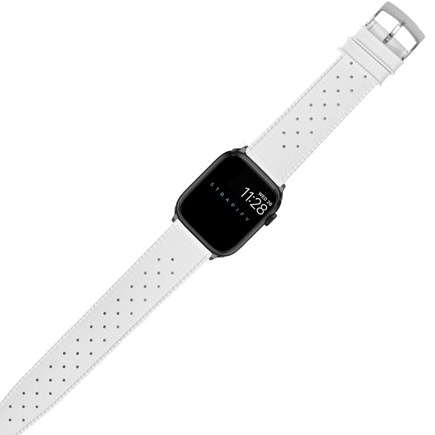 [Apple Watch] King Tropic FKM Rubber - White