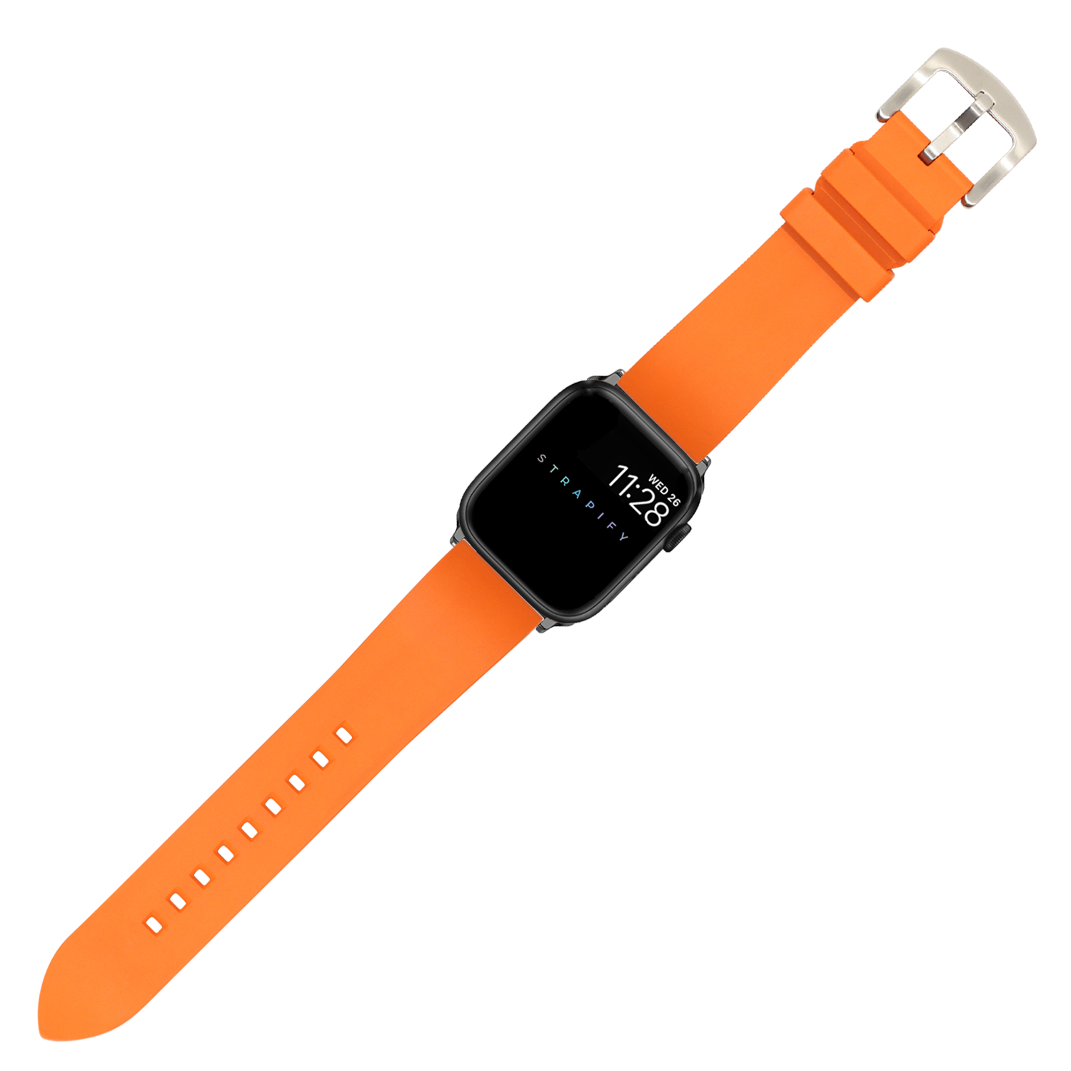 [Apple Watch] Prairie FKM Rubber - Orange