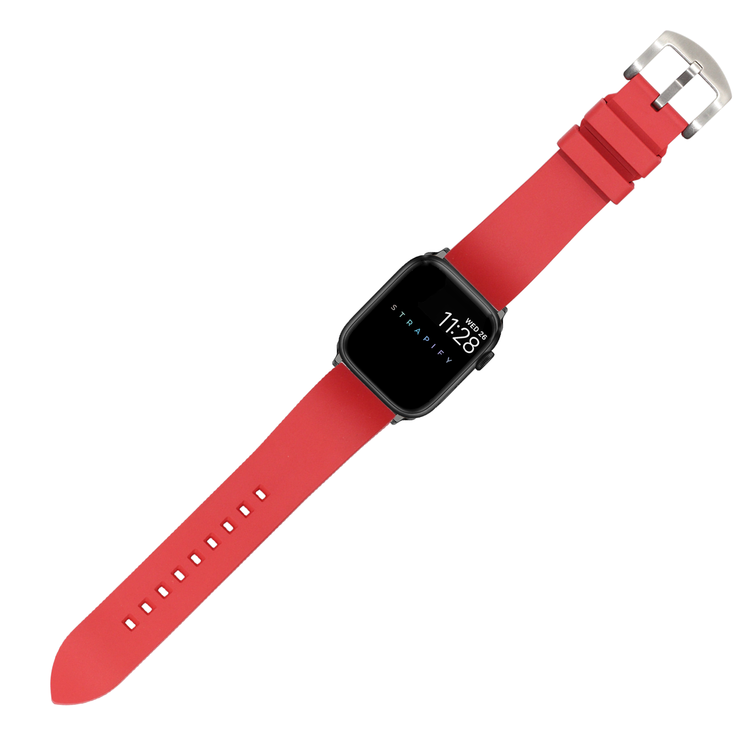 [Apple Watch] Prairie FKM Rubber - Red