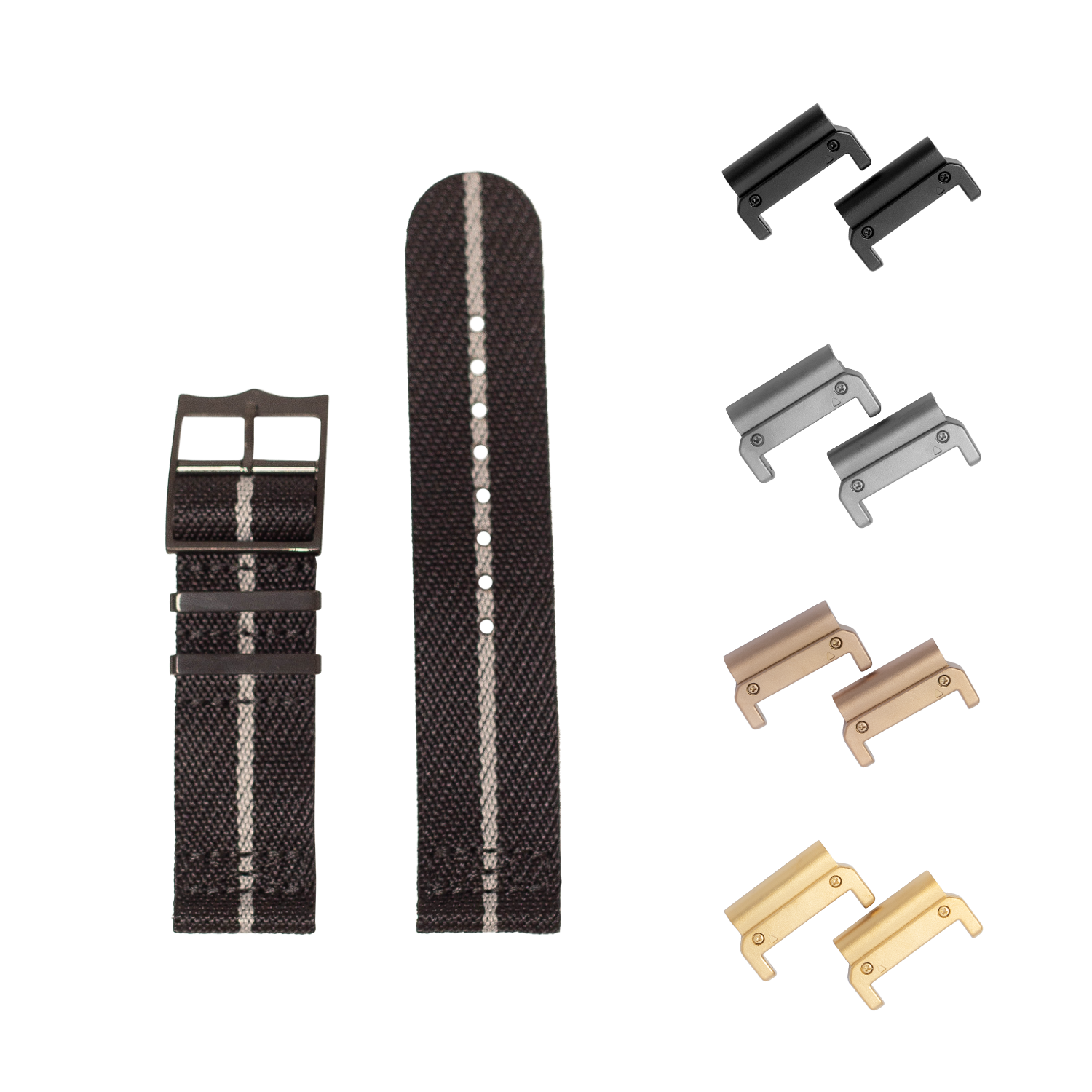 [QuickFit] Cross Militex - Stealth Black / Grey [Black Hardware]
