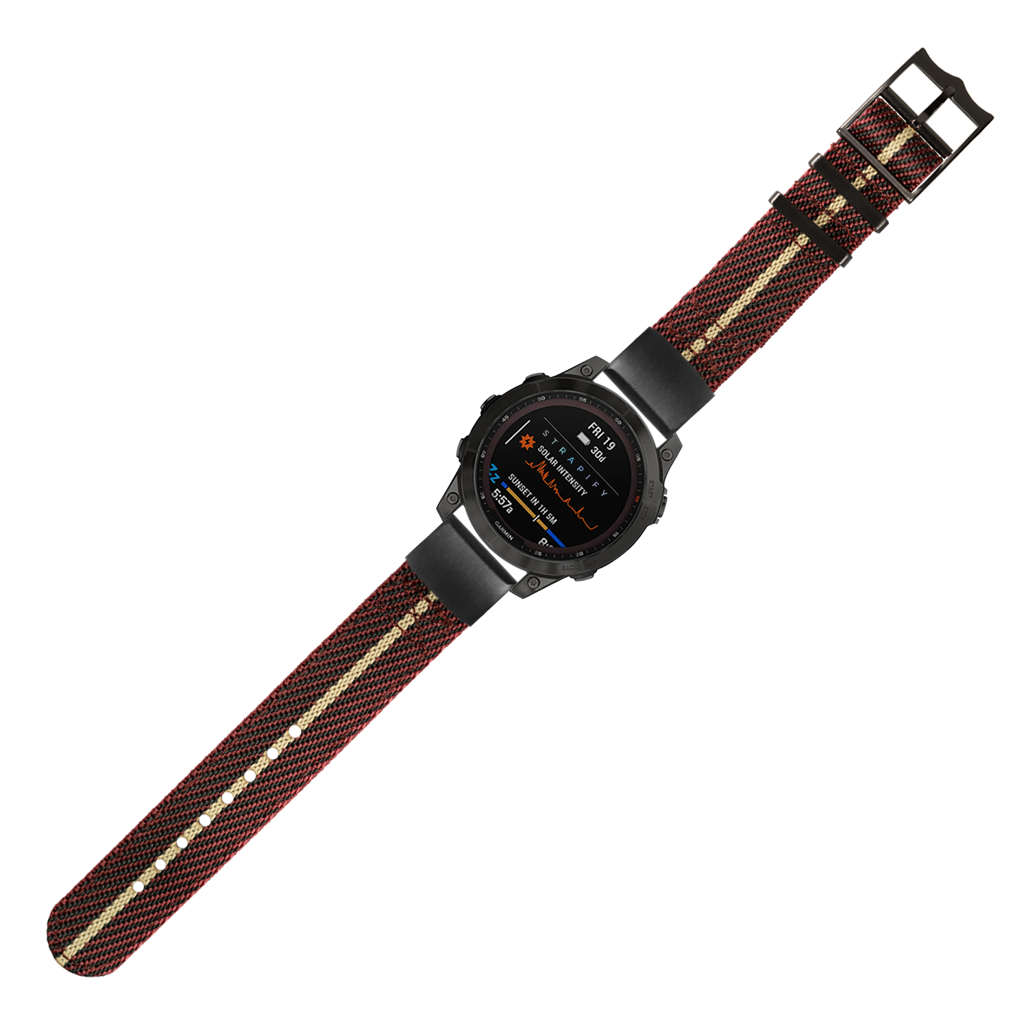 [QuickFit] Cross Militex - Wine Red / Wheat [Black Hardware]