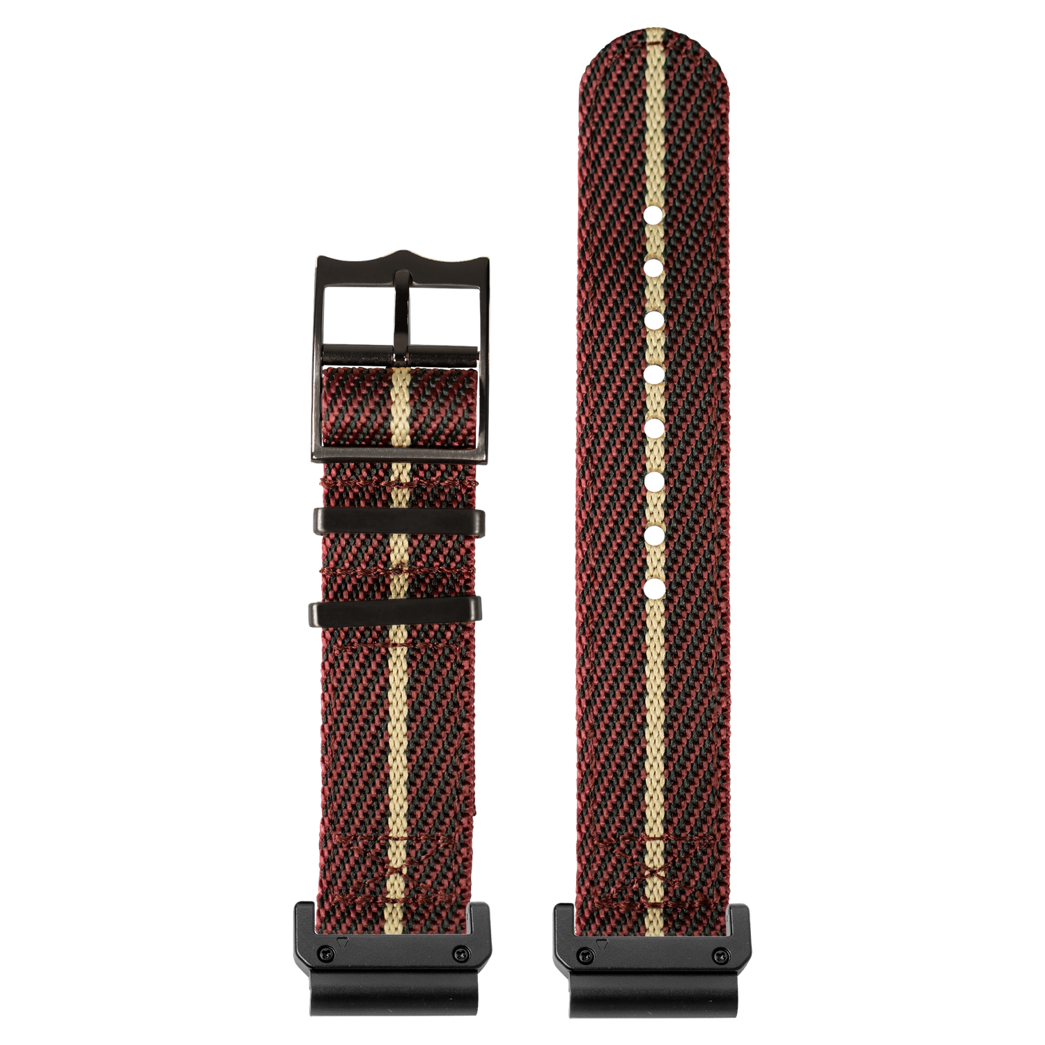 [QuickFit] Cross Militex - Wine Red / Wheat [Black Hardware]