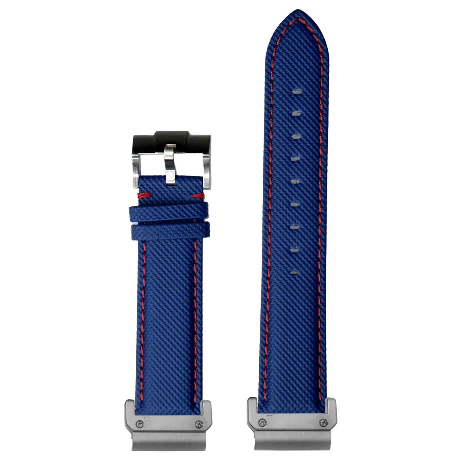 [QuickFit] Sailcloth - Electric Blue | Red Stitching