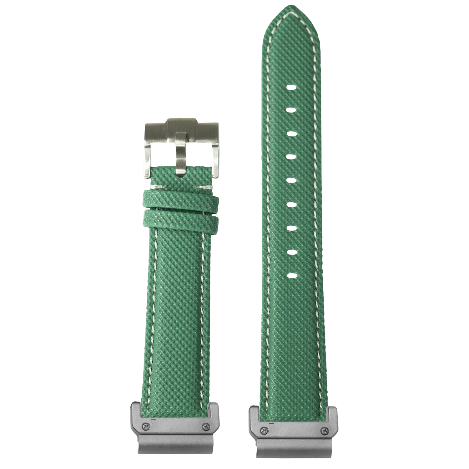 [QuickFit] Sailcloth - Emerald Green | White Stitching