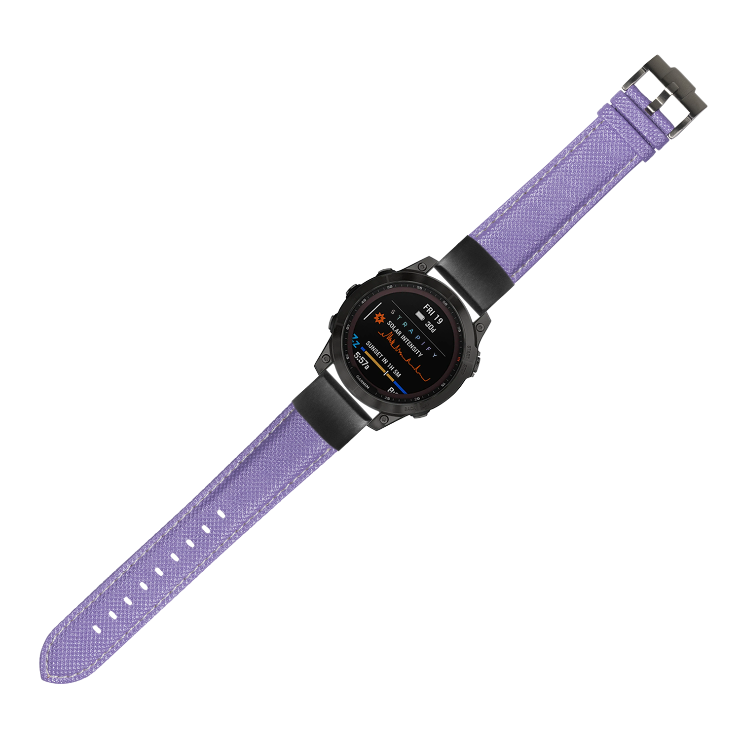 [QuickFit] Sailcloth - Lavender with White Stitching