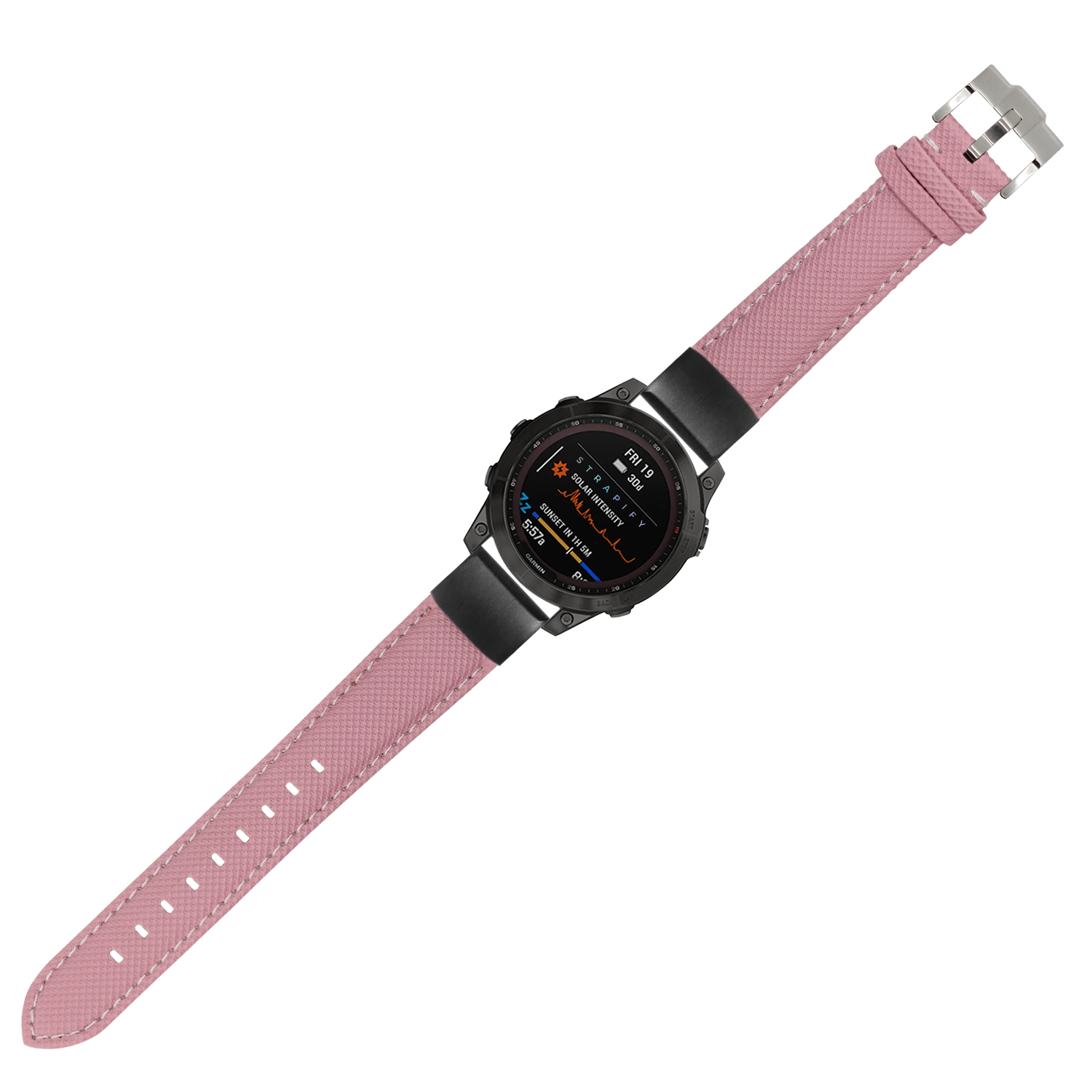 [QuickFit] Sailcloth - Pink | White Stitching