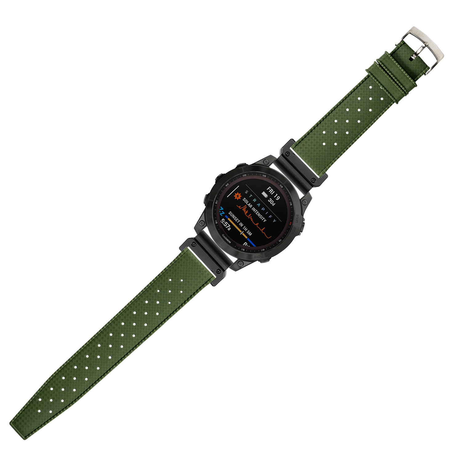 [QuickFit] King Tropic FKM Rubber - Forest Green 26mm